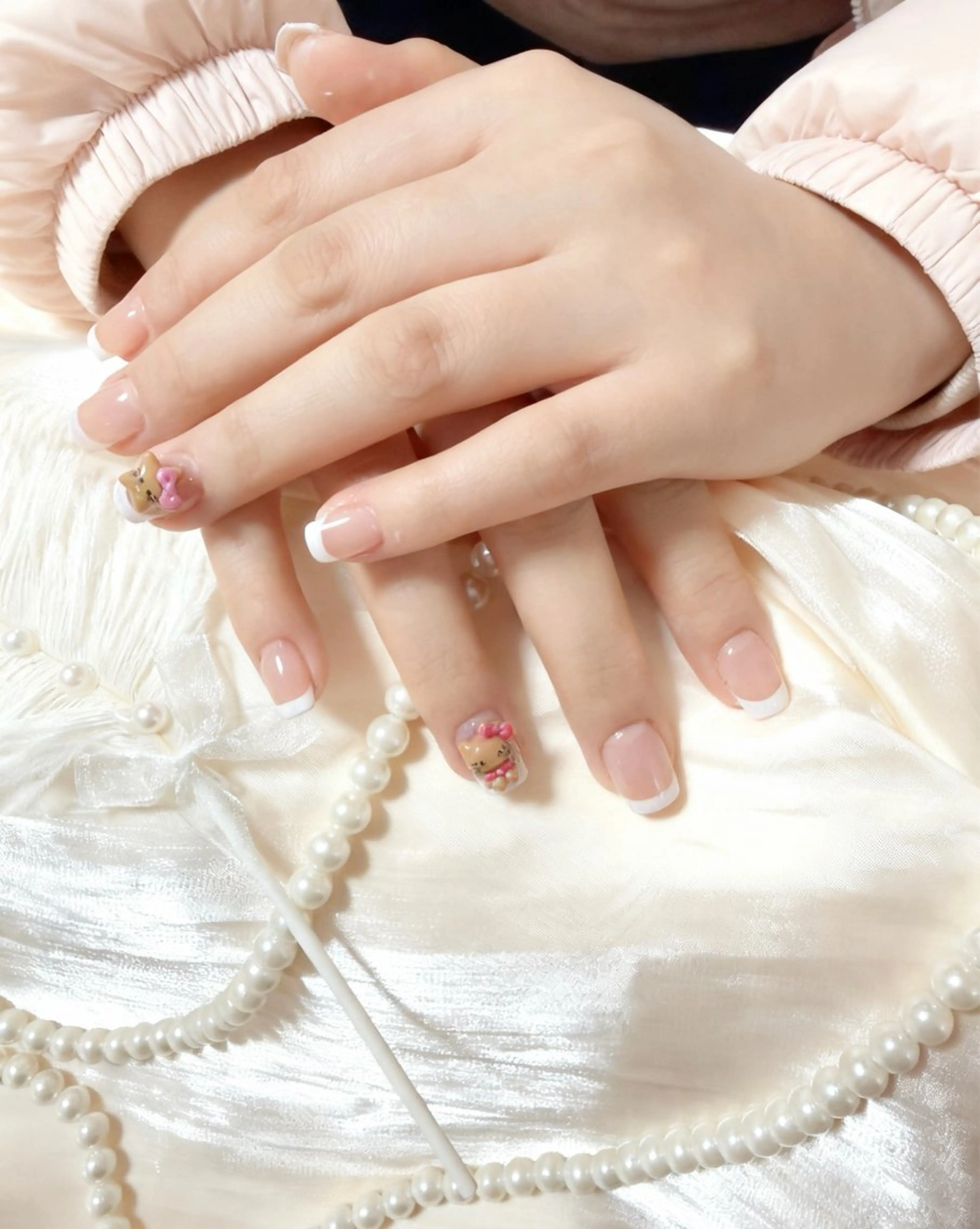 ネイル アートネイル チークネイル 長さ出し フラワーネイル フットネイル YK かなnail ~のネイルデザイン