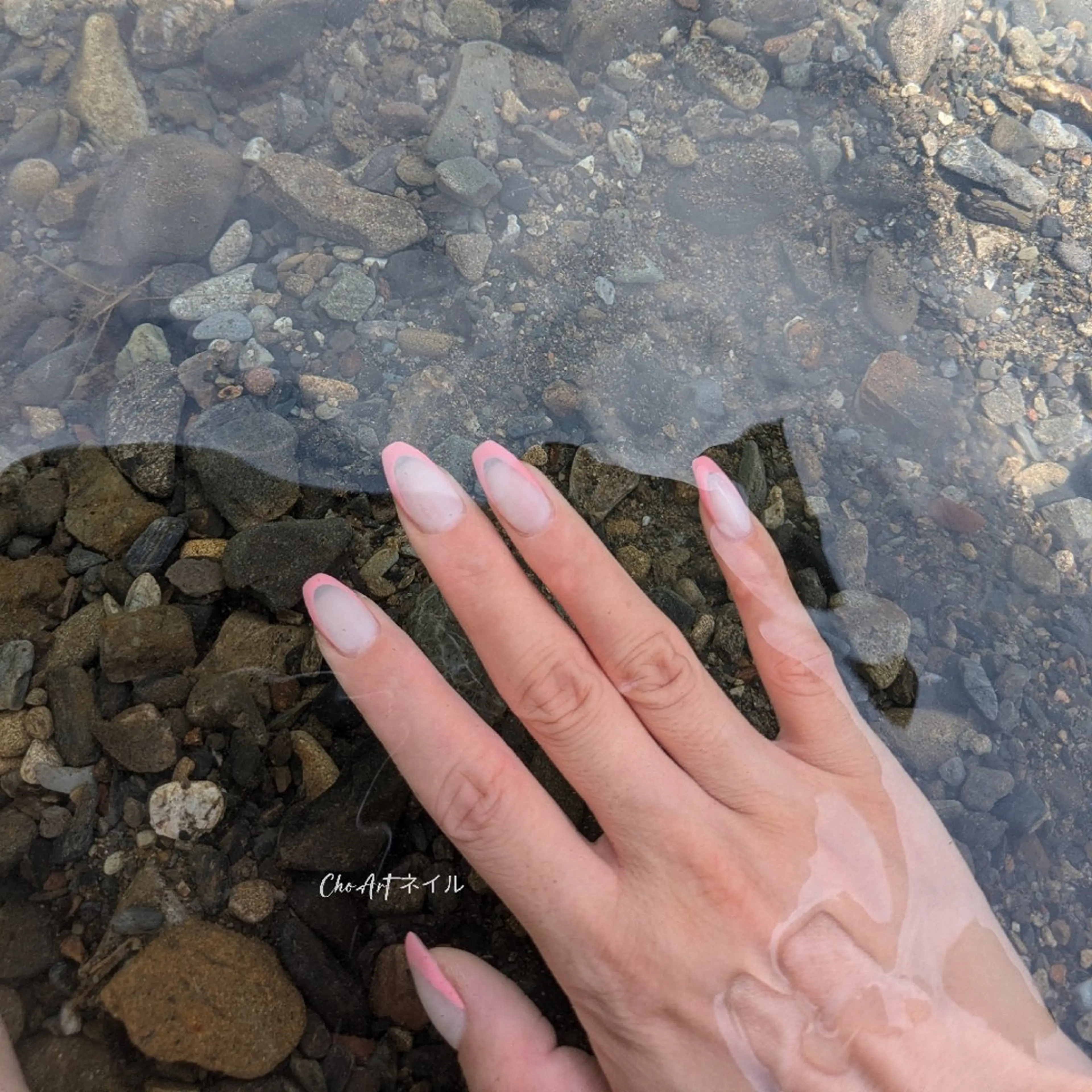 ネイル アートネイル フレンチネイル ジェルネイル 持ち込み ニュアンスネイル Cho Artネイル所属・Cho Art ネイルのネイルデザイン