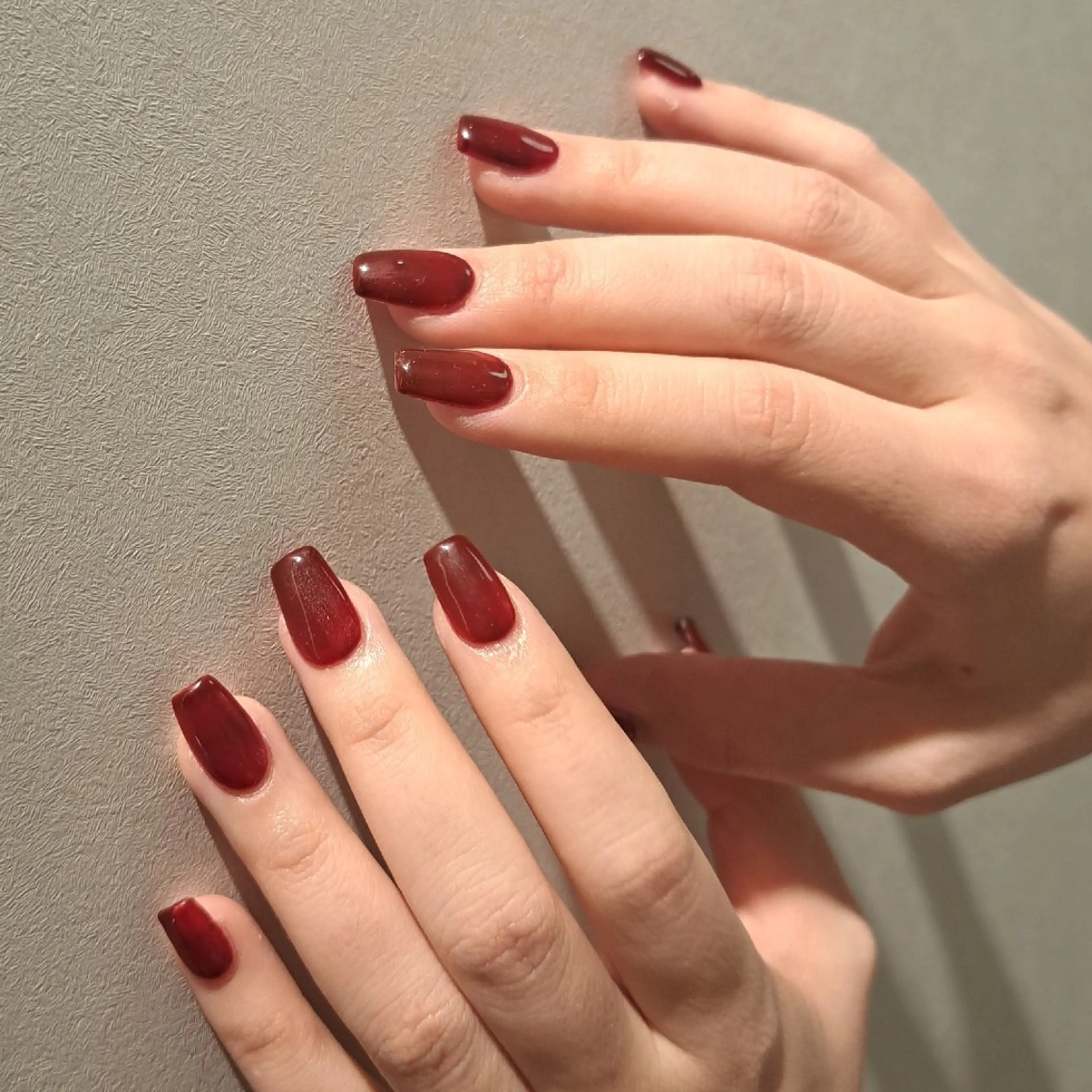 ネイル オフィスネイル ワンカラーネイル スカルプネイル シンプルネイル Nail mood /アートし放題のネイルデザイン
