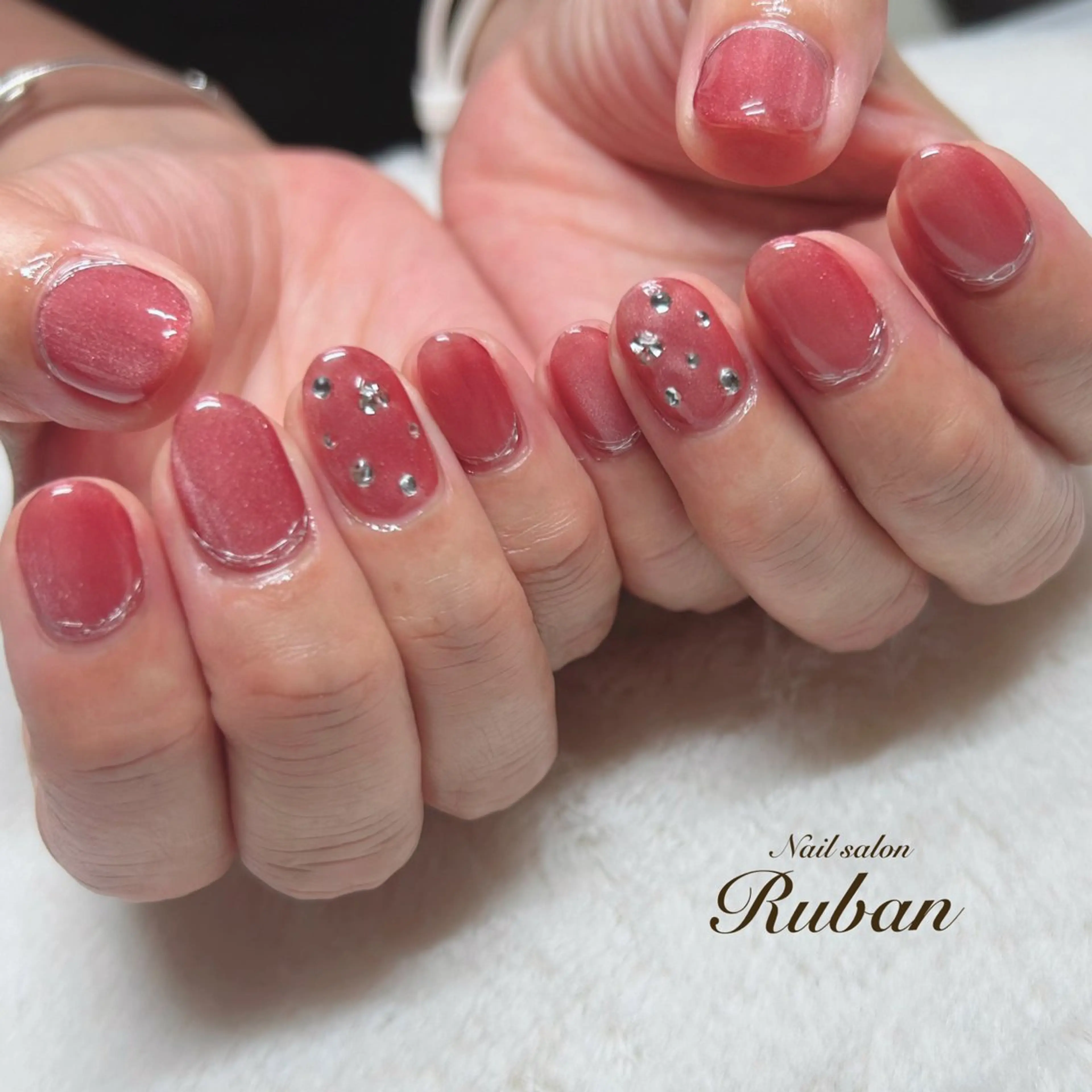 ネイル ドット マグネットネイル Nail salon Ruban所属・Nail salon Rubanのネイルデザイン