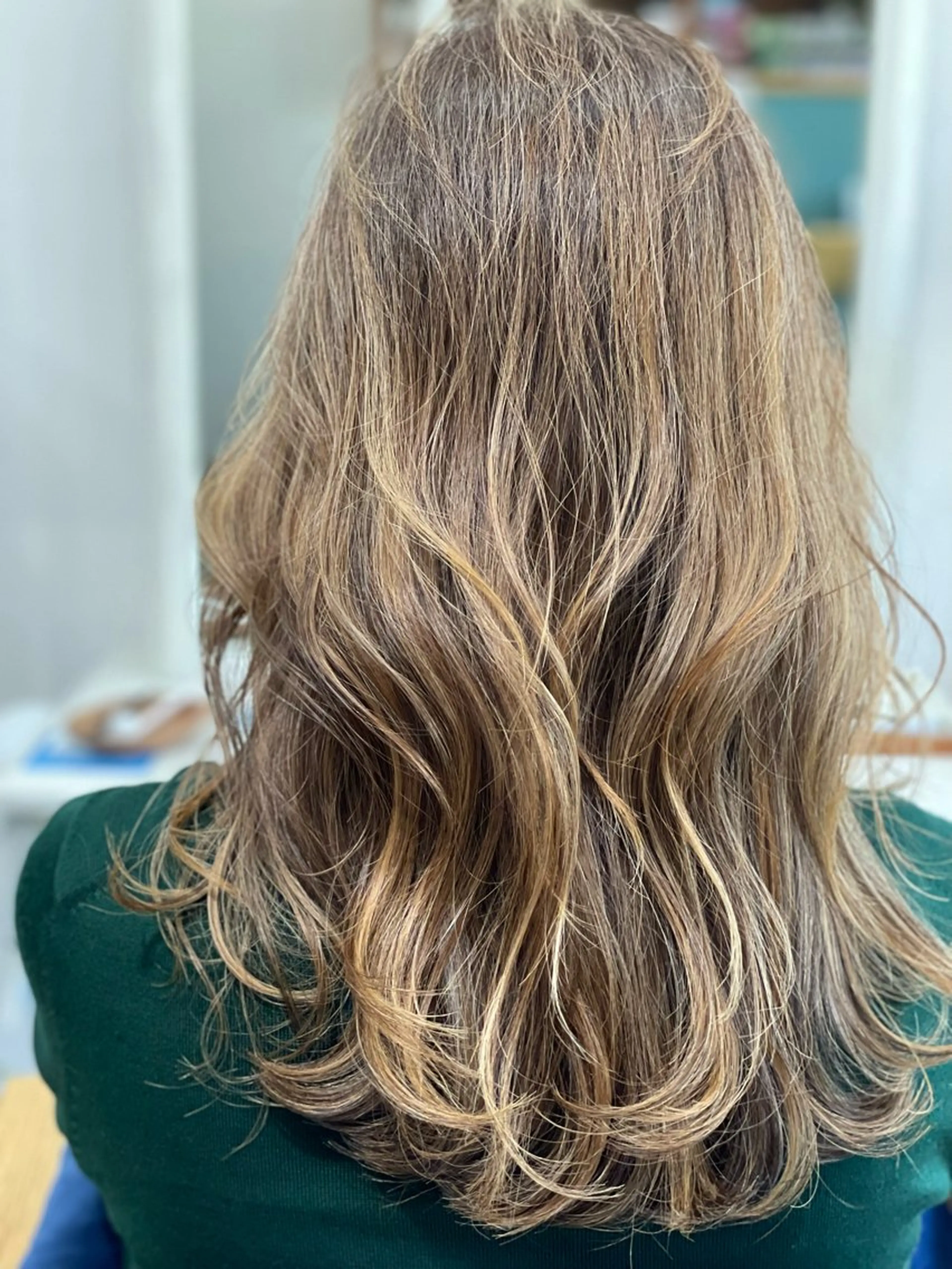 ロング カラー ヘアカラー トリートメント Snaly カラー特化ページのヘアスタイル