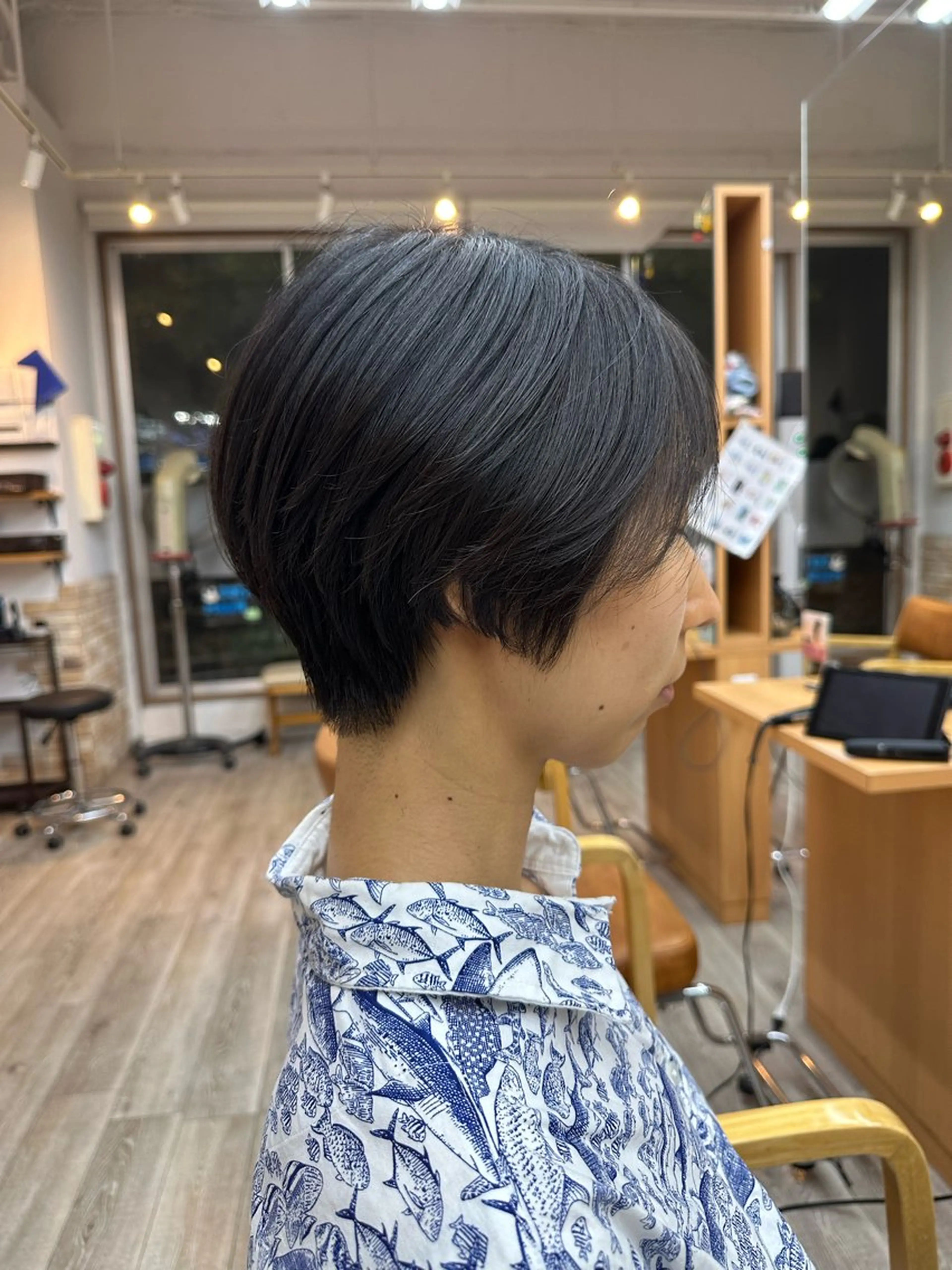 ショート くびれヘア 三留玲愛 /似合わせカット/のヘアスタイル