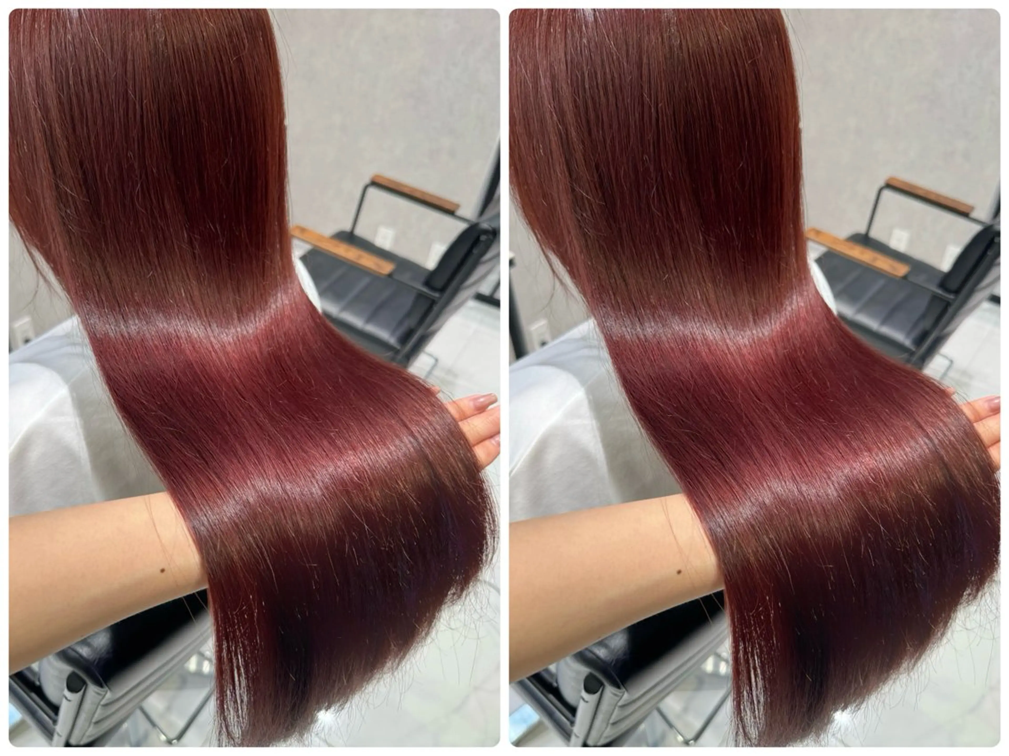 カラー トレンド甘めガーリー Mizuki☁️🫧のヘアスタイル