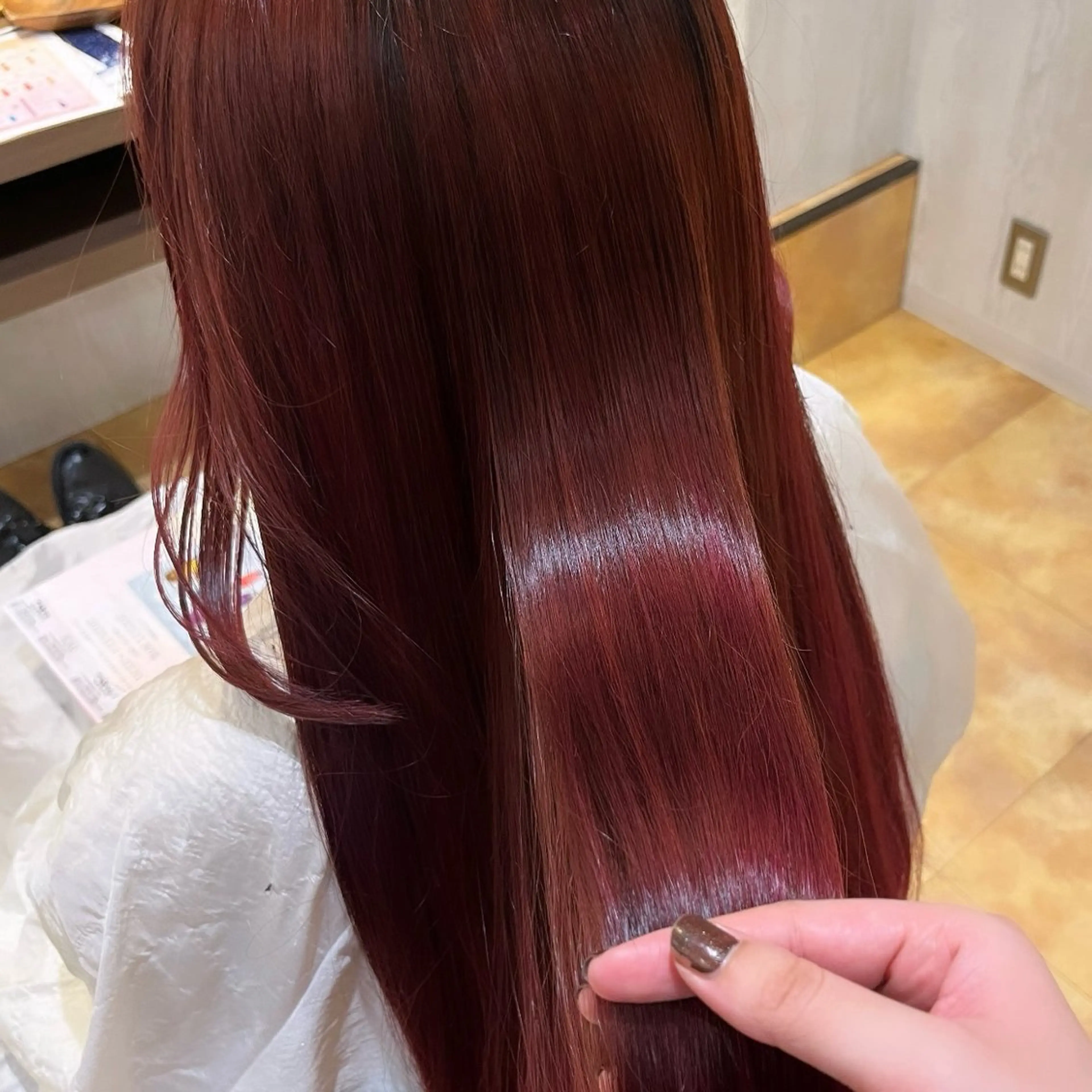 ロング トリートメント yui🥀/ボブ /暖色/レディースのヘアスタイル
