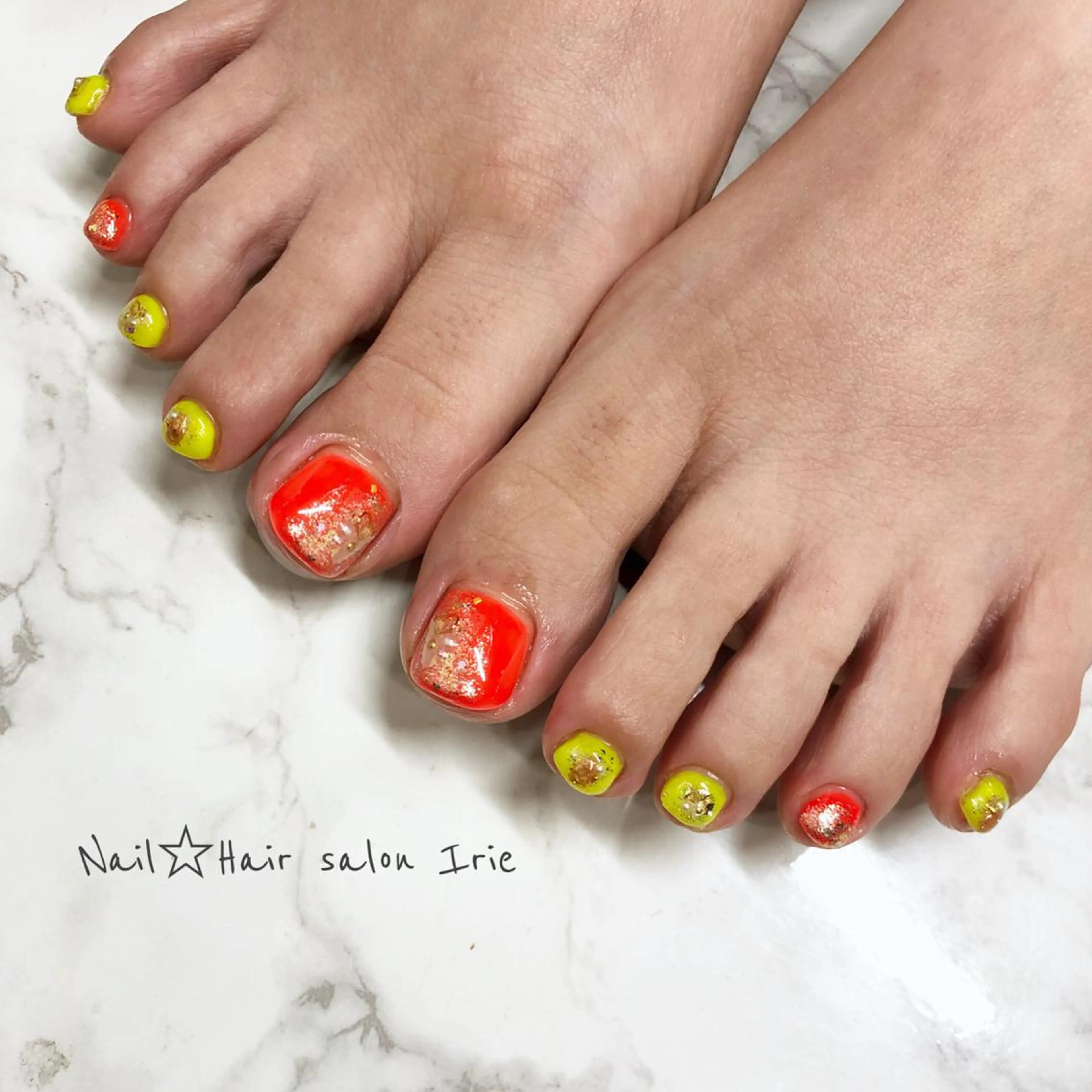 ネイル ハンドネイル Hair salon Irie所属・與儀 知佳のネイルデザイン