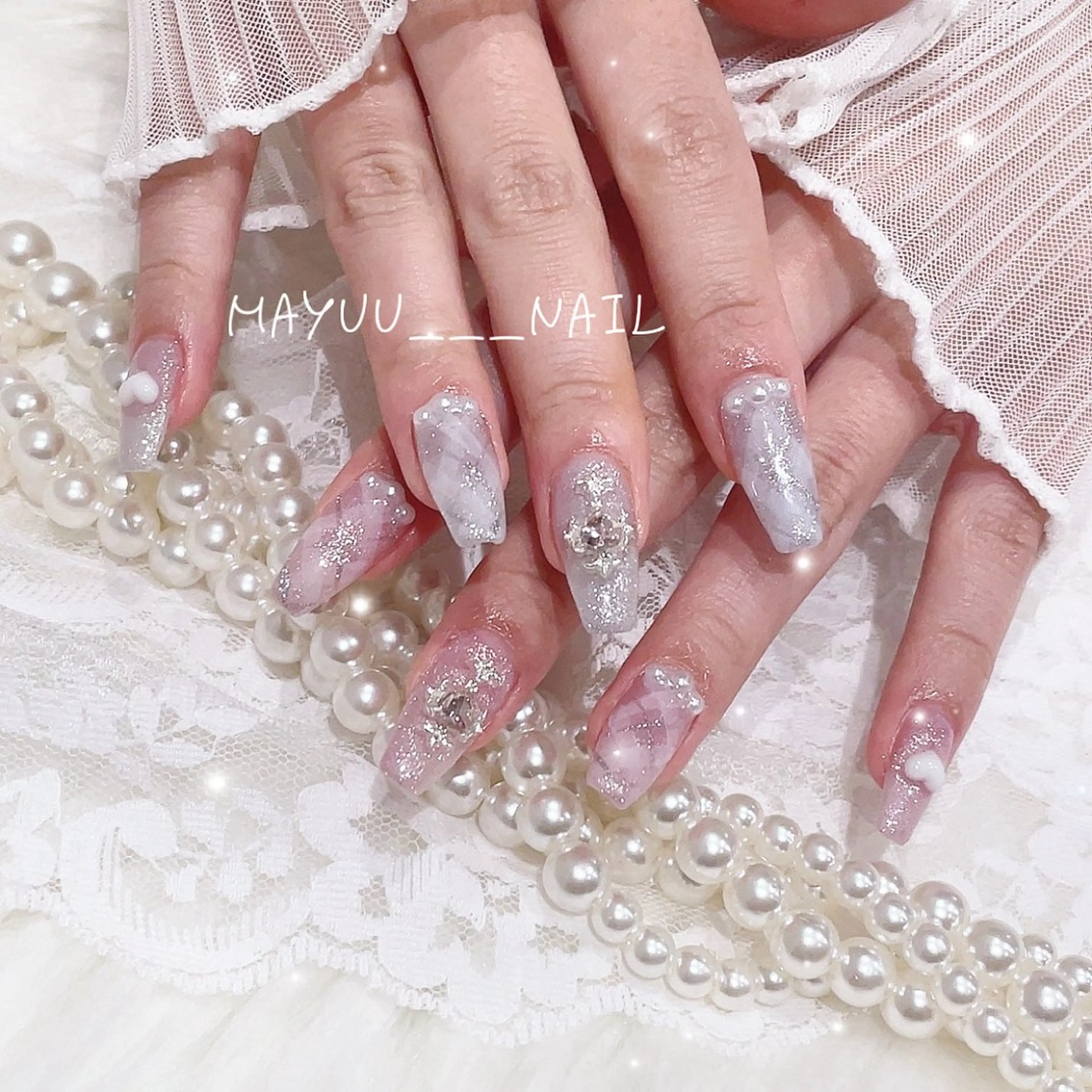 ネイル 🎀 Mayu 🎀痛ネイルのネイルデザイン