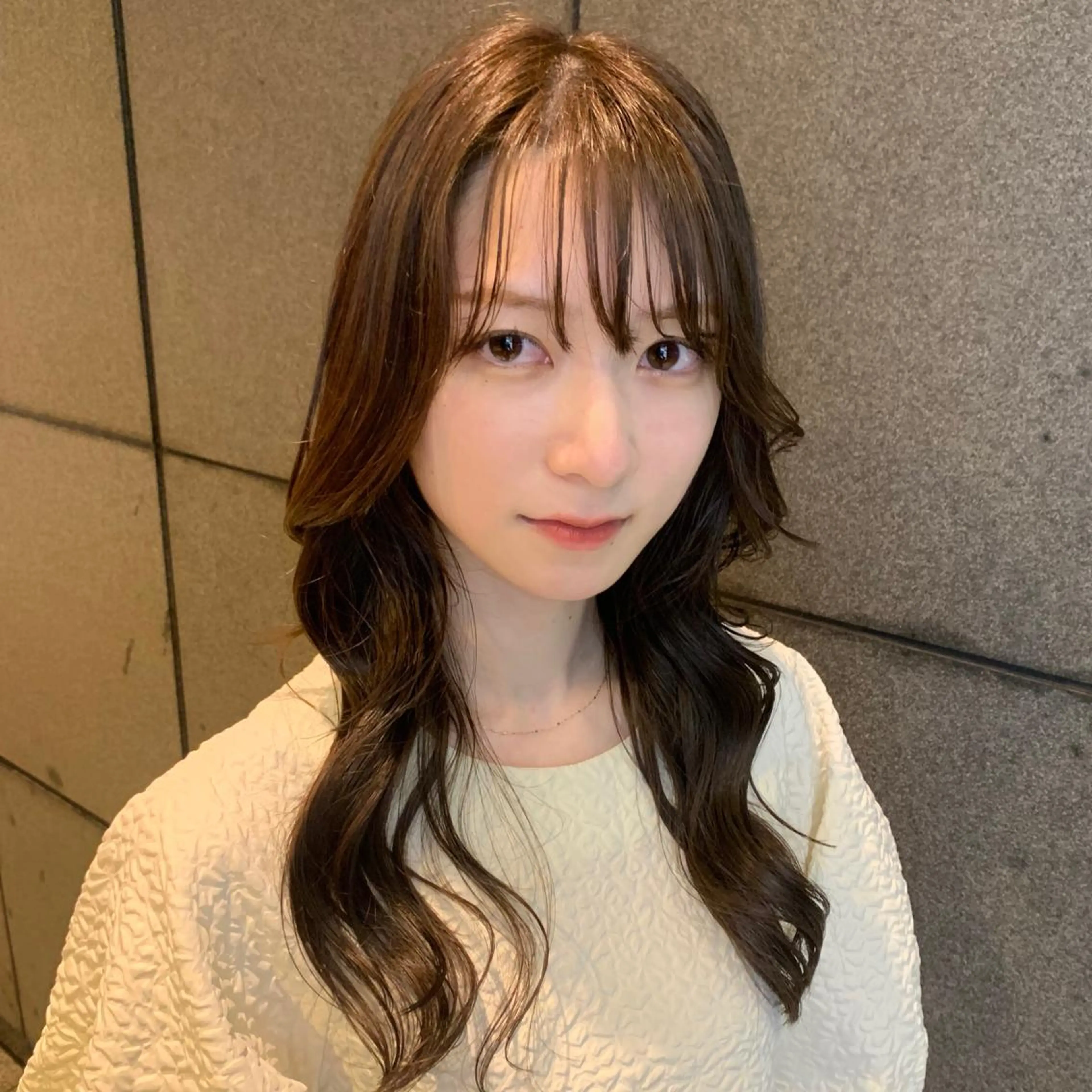 ロング カラー SALOWIN    銀座RAY 2所属・yamashika honokaのヘアスタイル