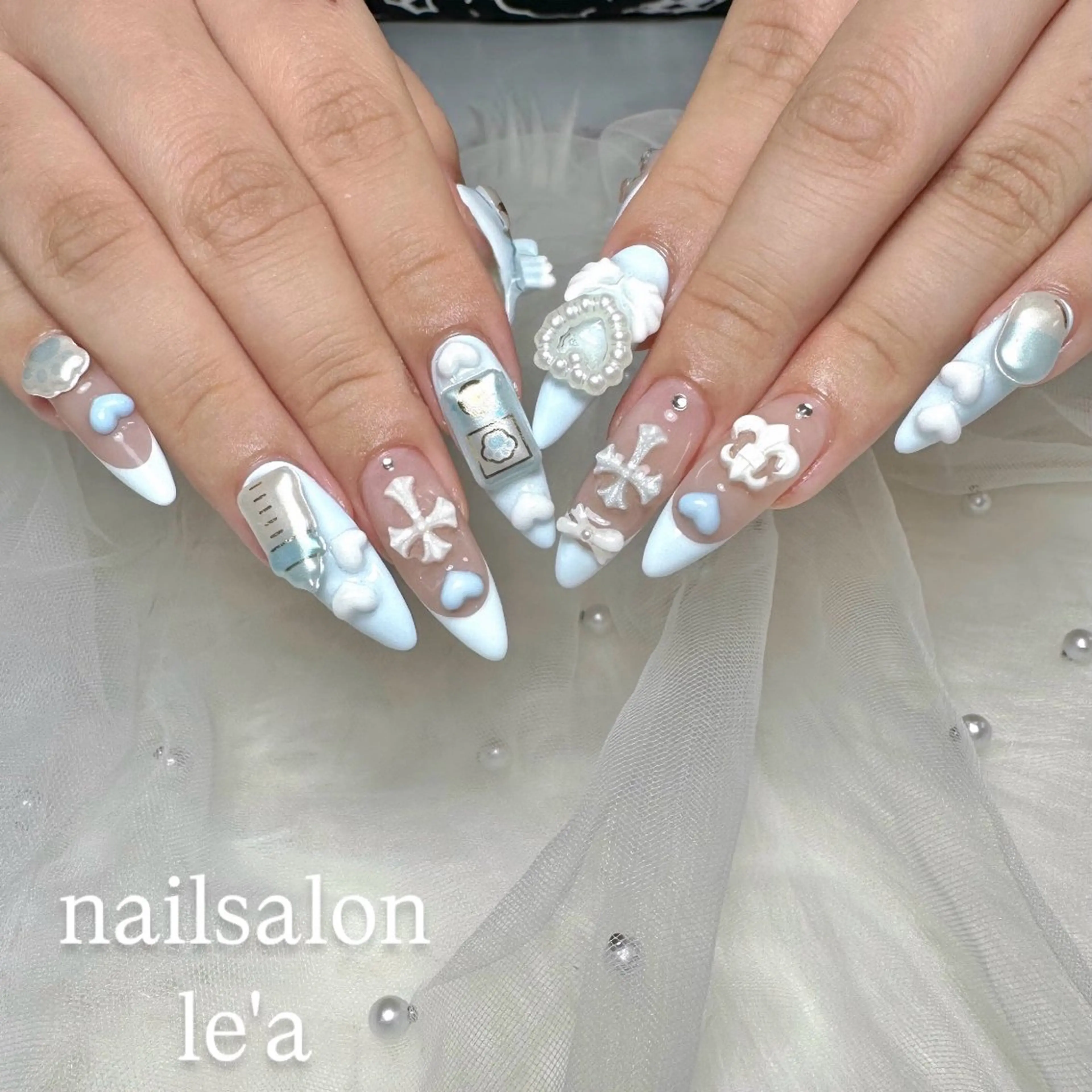 ネイル ハンドネイル nailsalon le'aのネイルデザイン