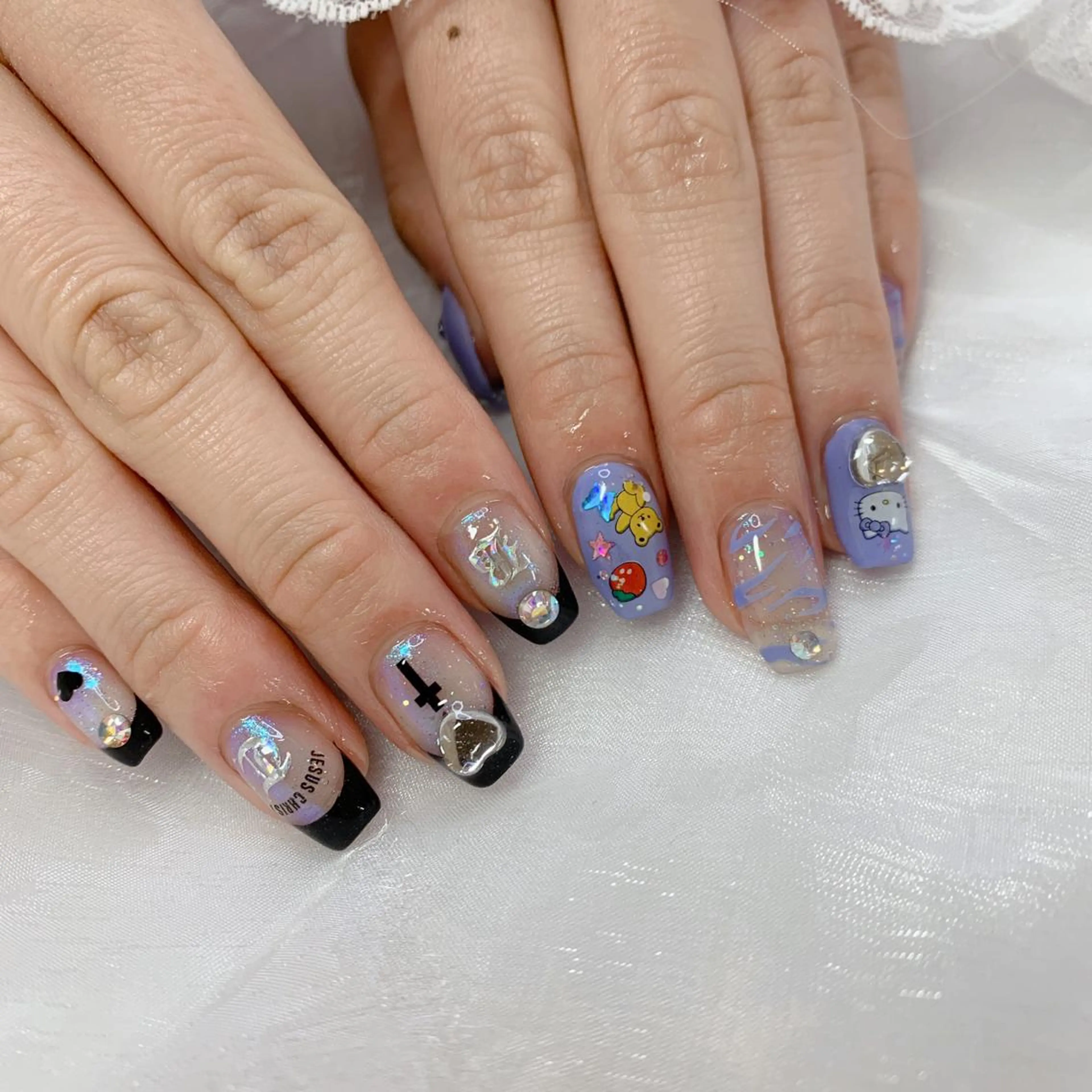 ネイル ハンドネイル La neige* yuki 🥯🍑のネイルデザイン