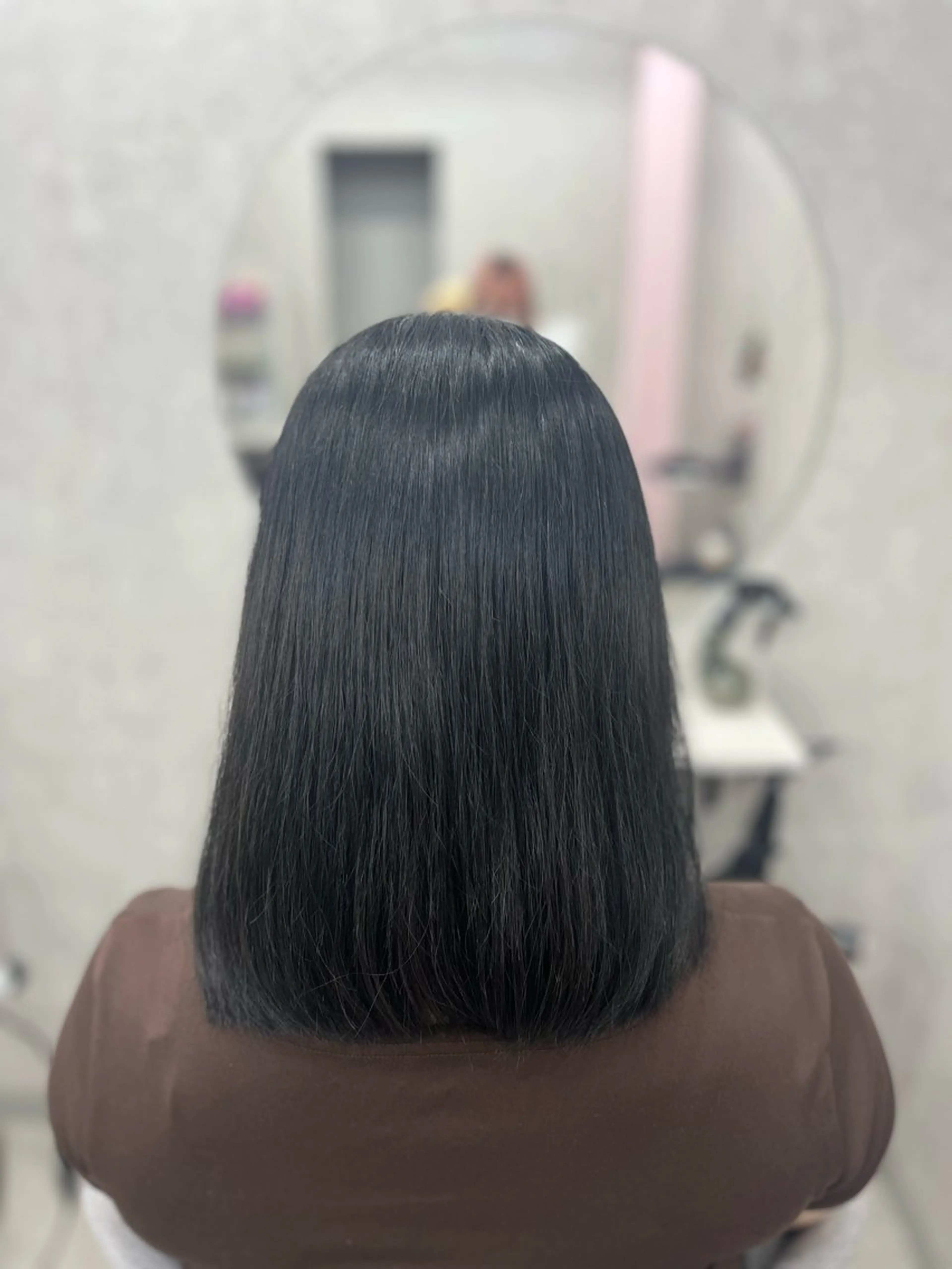 ミディアム ヘアカラー トリートメント ヘッドスパ 💖 ぴんくぼぶの人 💖西田ゆうなのヘアスタイル