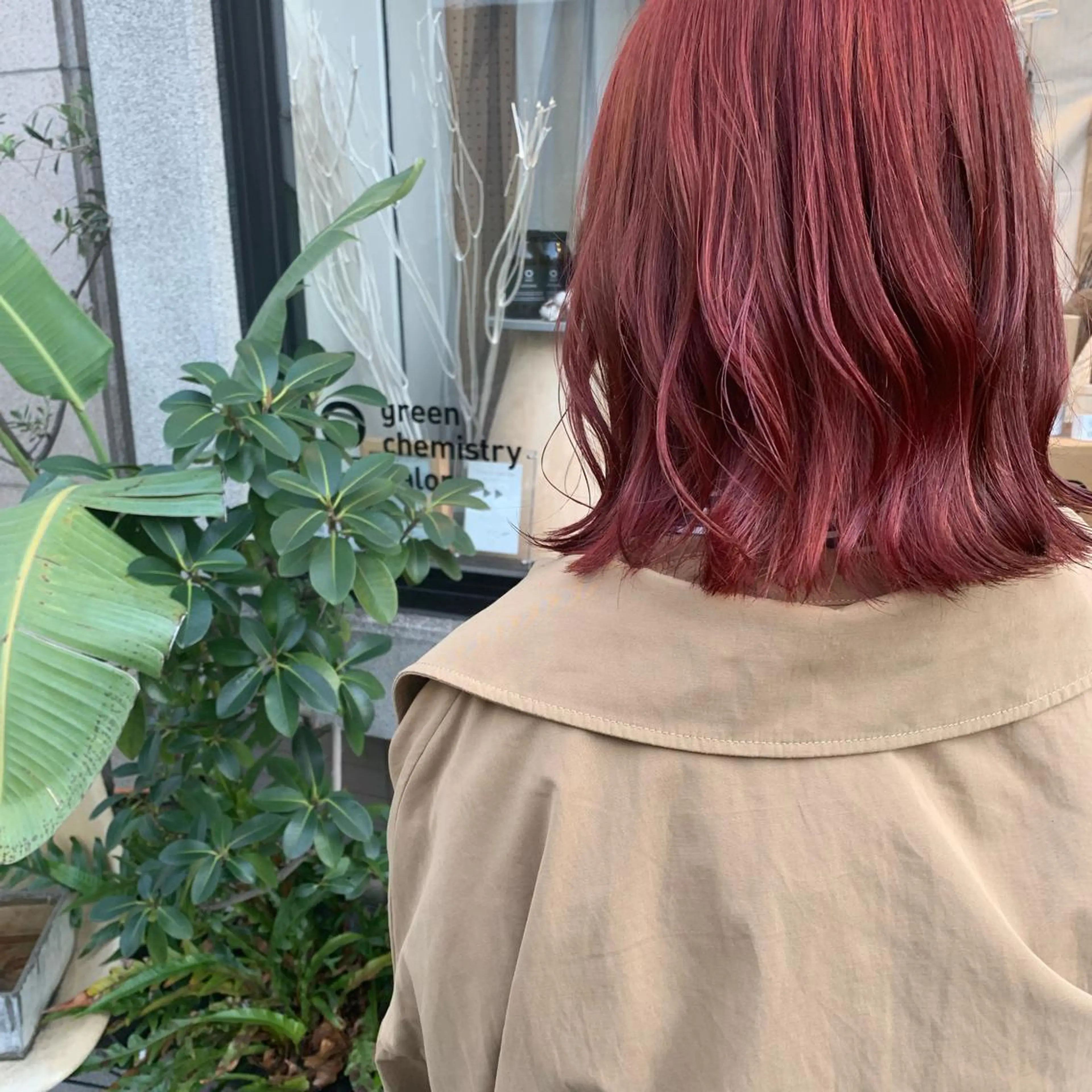 ミディアム 艶髪color💎髪 質改善ストレート大吉のヘアスタイル