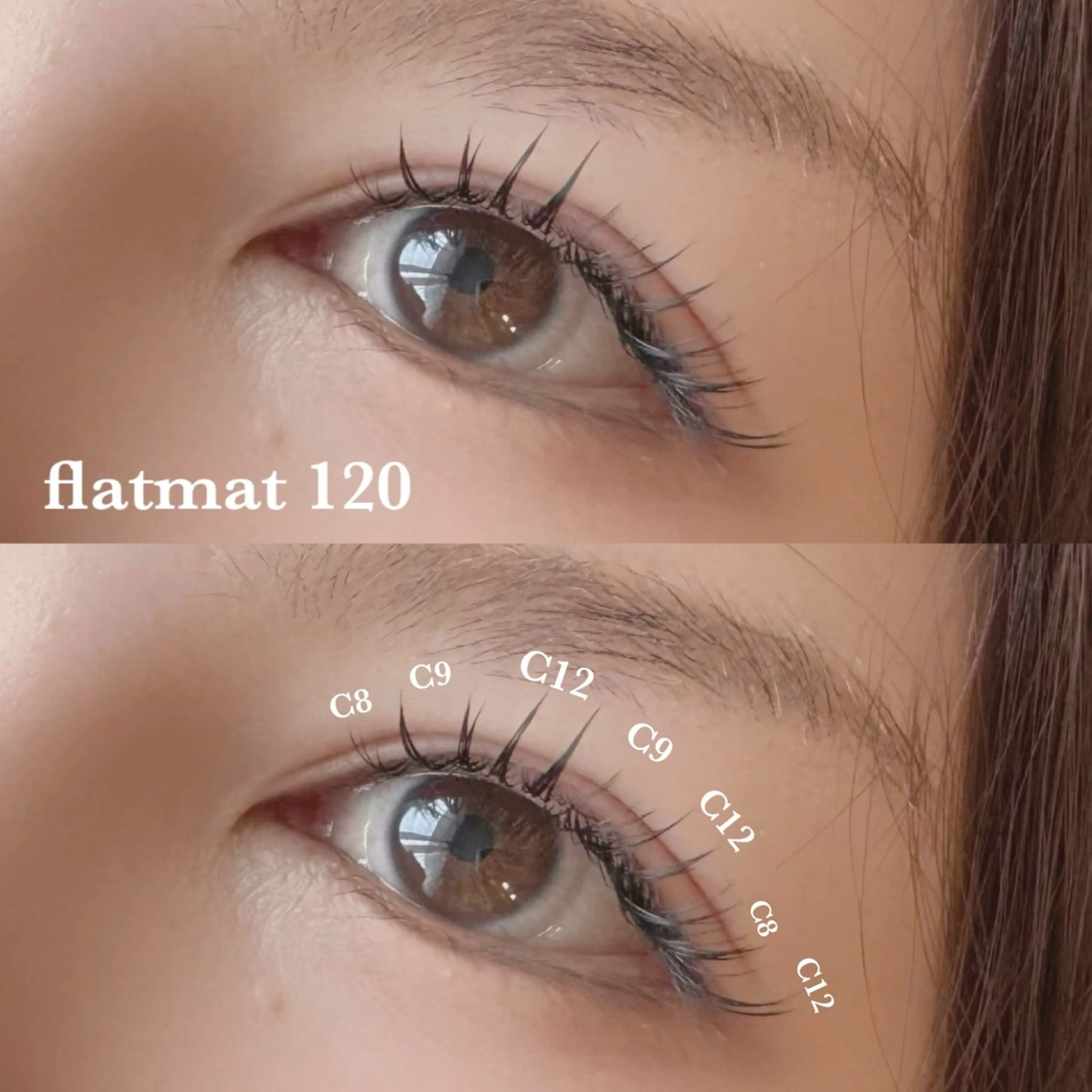 フラットマット120本の写真