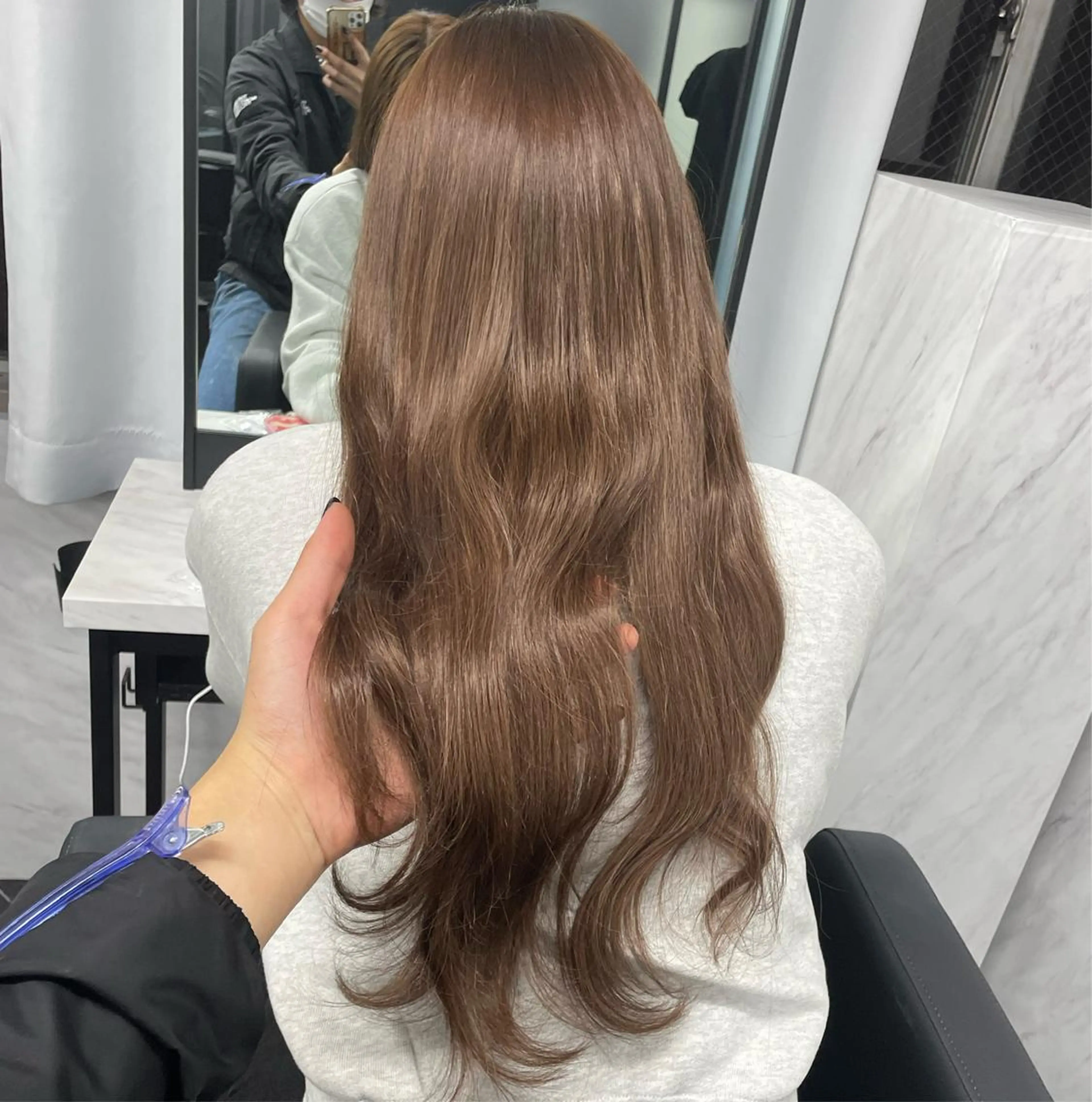 ロング カラー ヘアカラー トリートメント Wehlen所属・透明感カラー🌟 keisukeのヘアスタイル