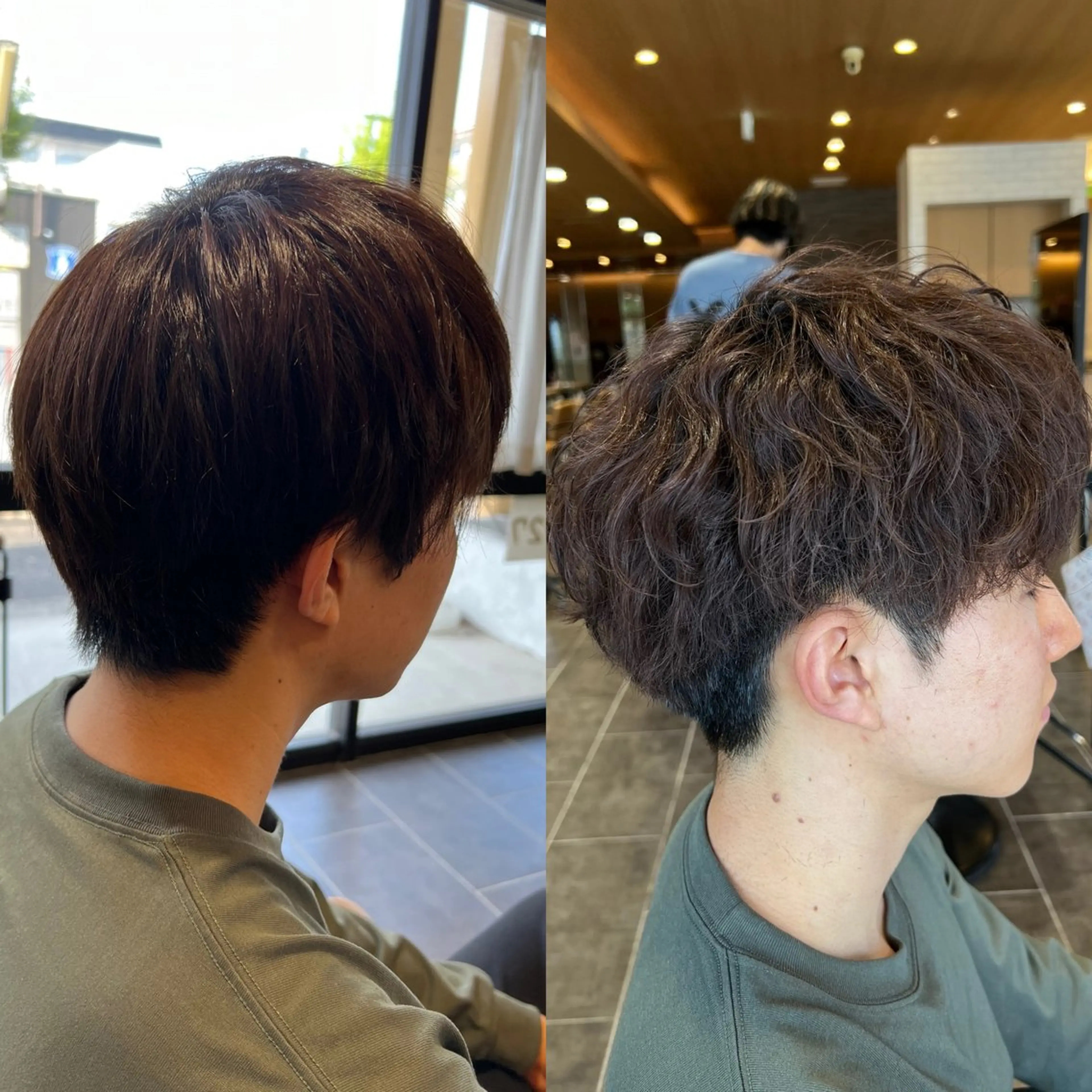 パーマ メンズ ツヤ髪の匠 山本晃太のヘアスタイル