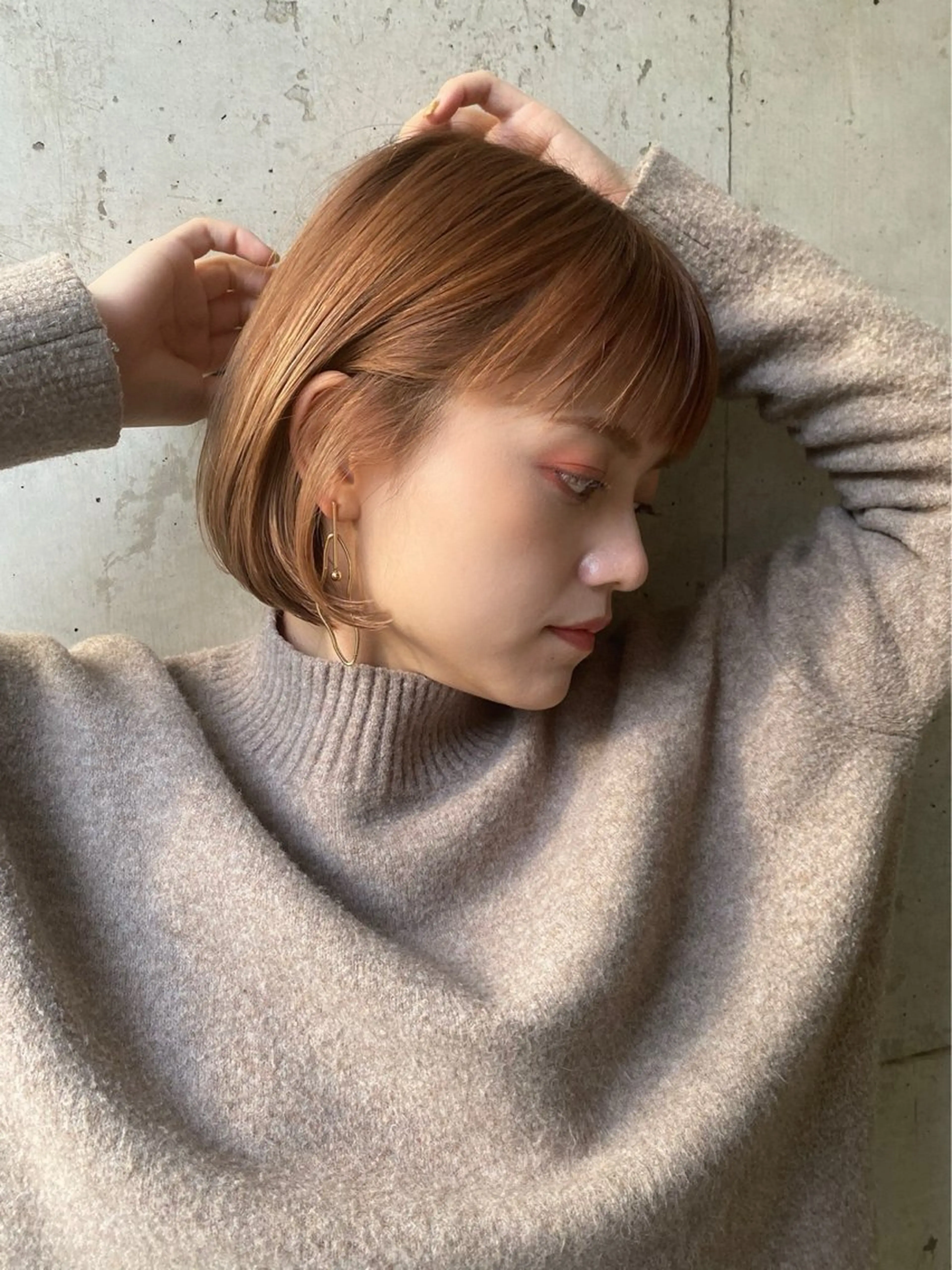 カット&ポイント縮毛矯正の写真