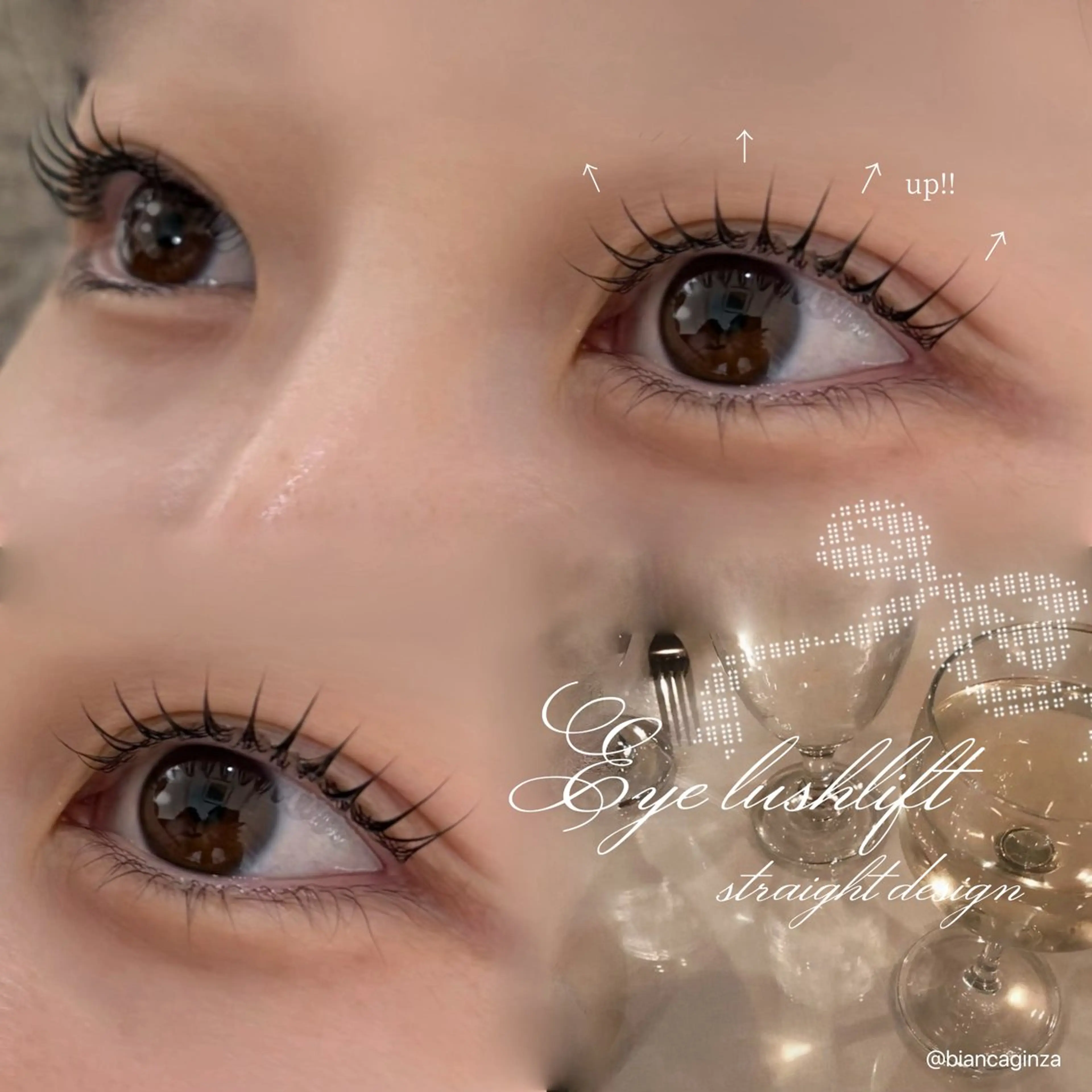 マツエク・マツパ マツパ Bianca 銀座 Sakuraiのマツエク・マツパデザイン