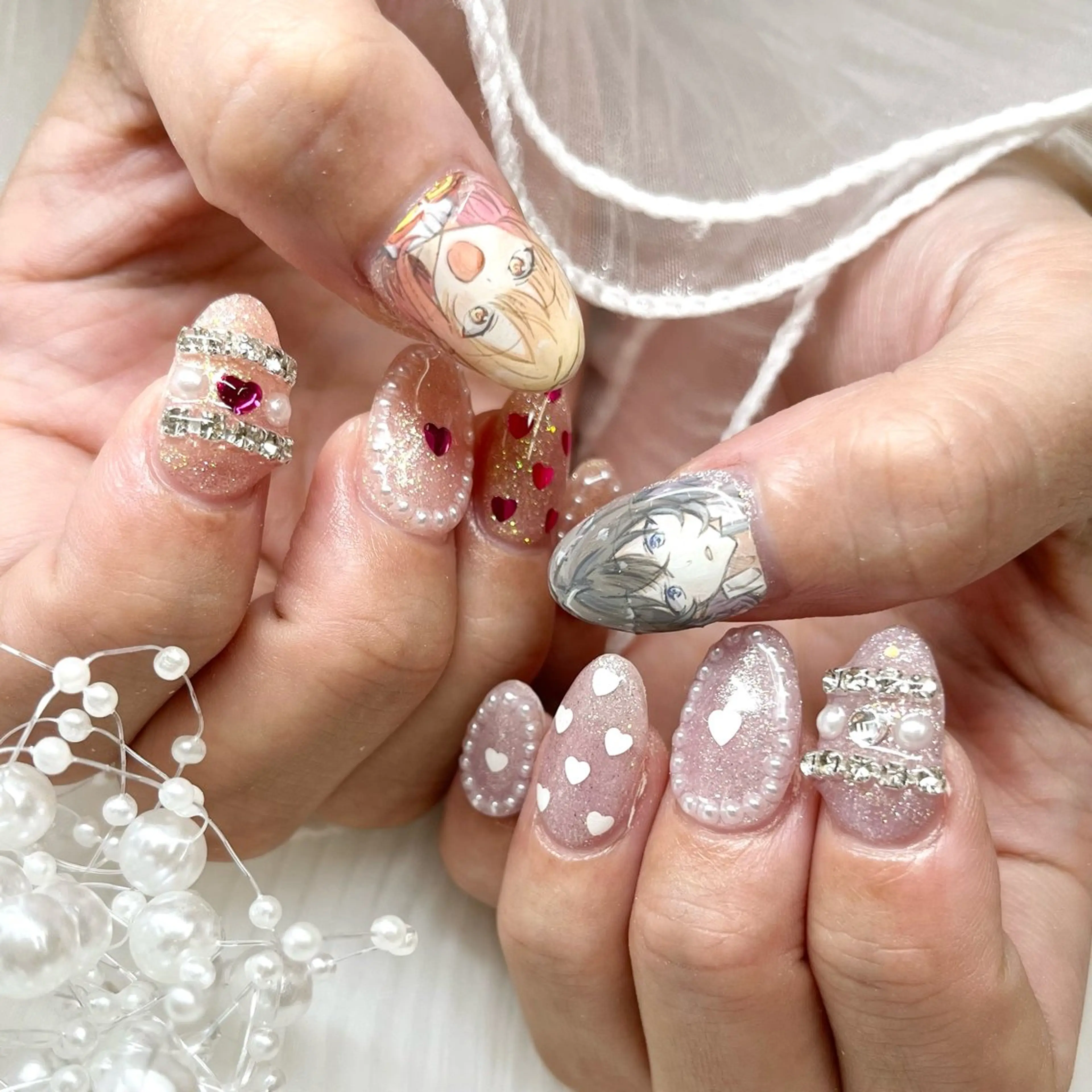 ネイル ハンドネイル 池袋痛ネイル Nok. 渡辺のネイルデザイン