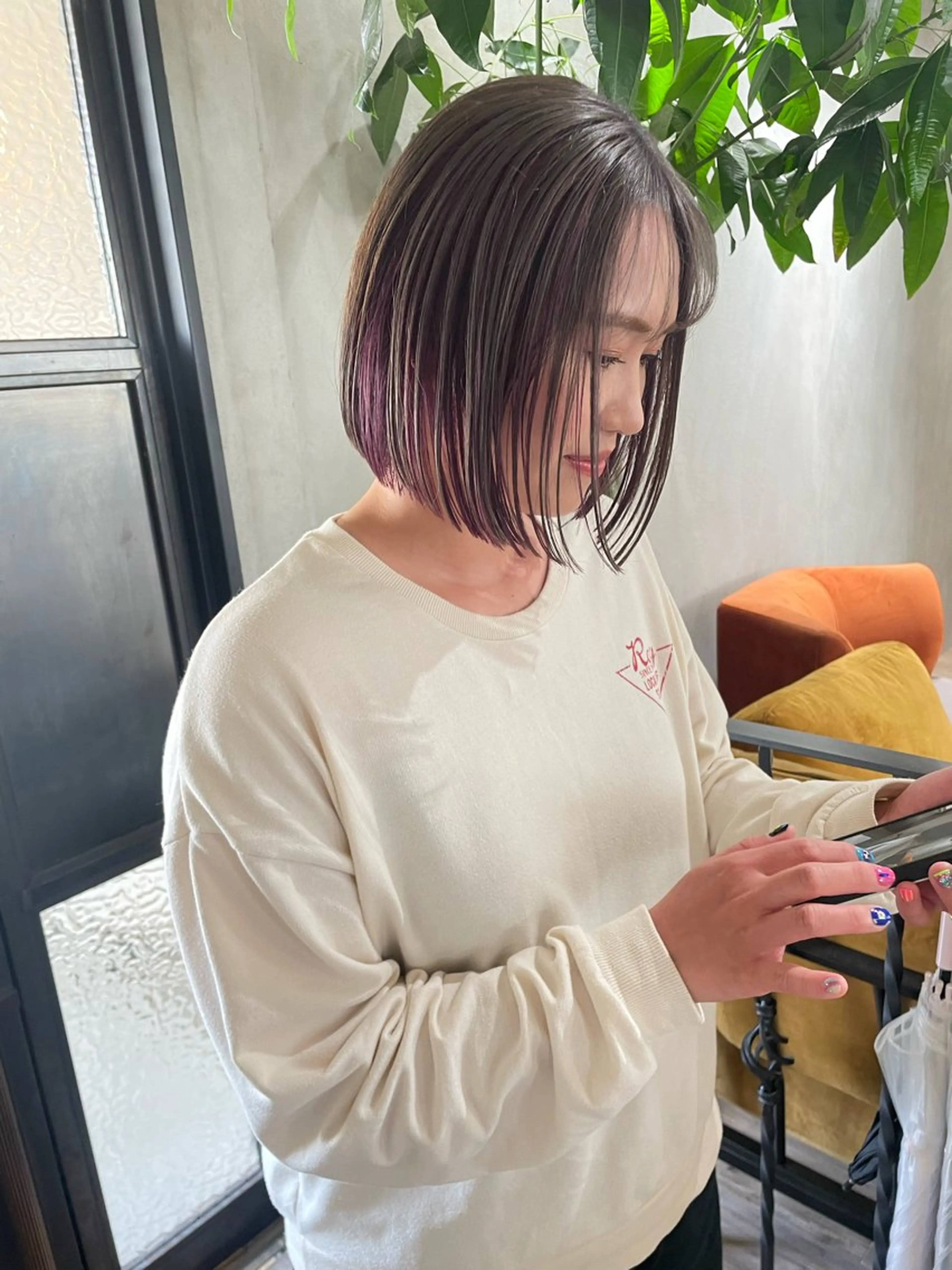 ショート カラー SALOWIN新潟万代店所属・SaKiho 🎀のヘアスタイル