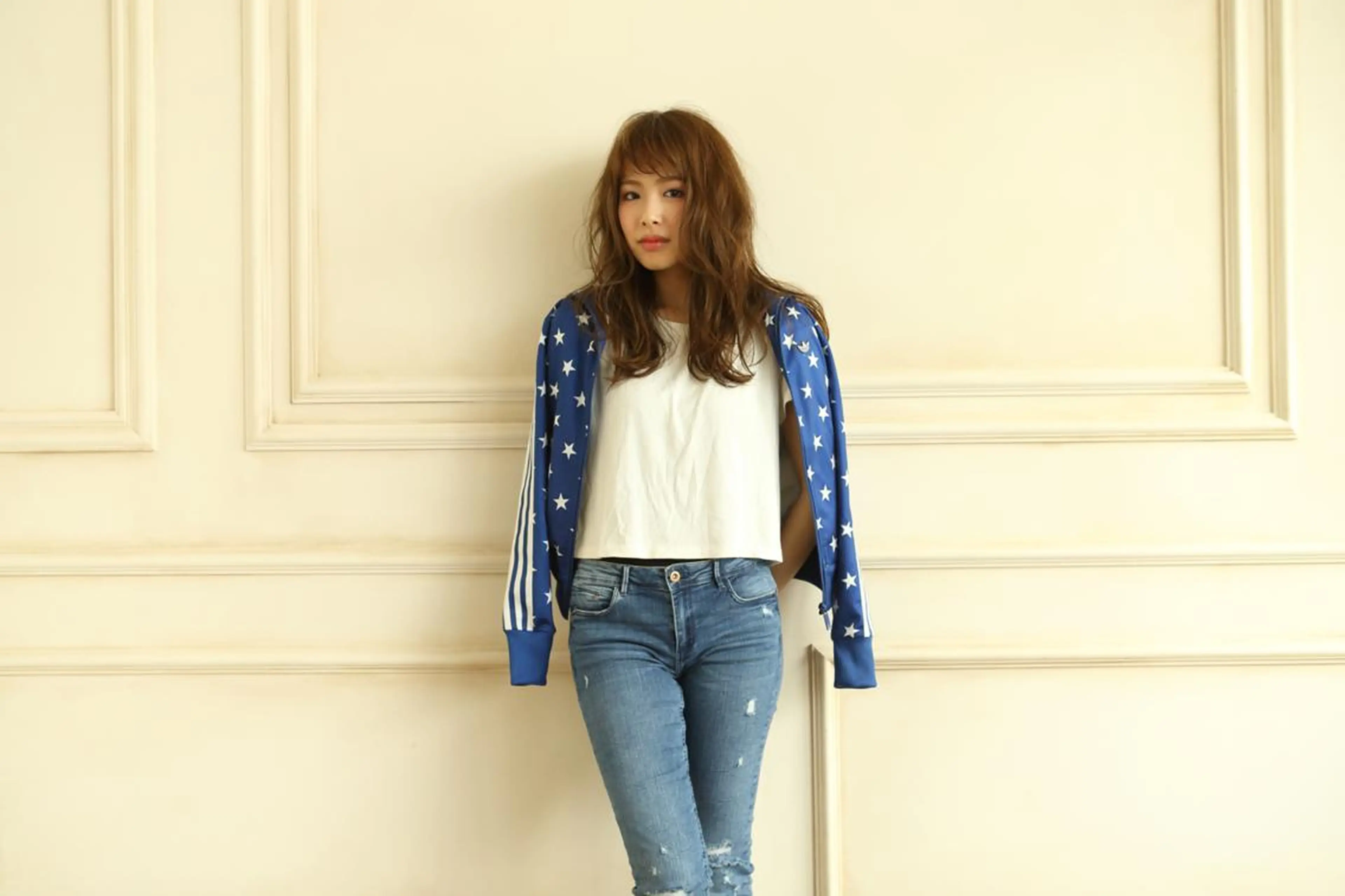 セミロング セミロングパーマ アッシュ 髪質改善 トリートメント 髪質改善ストレート nao.c 田原台店のヘアスタイル