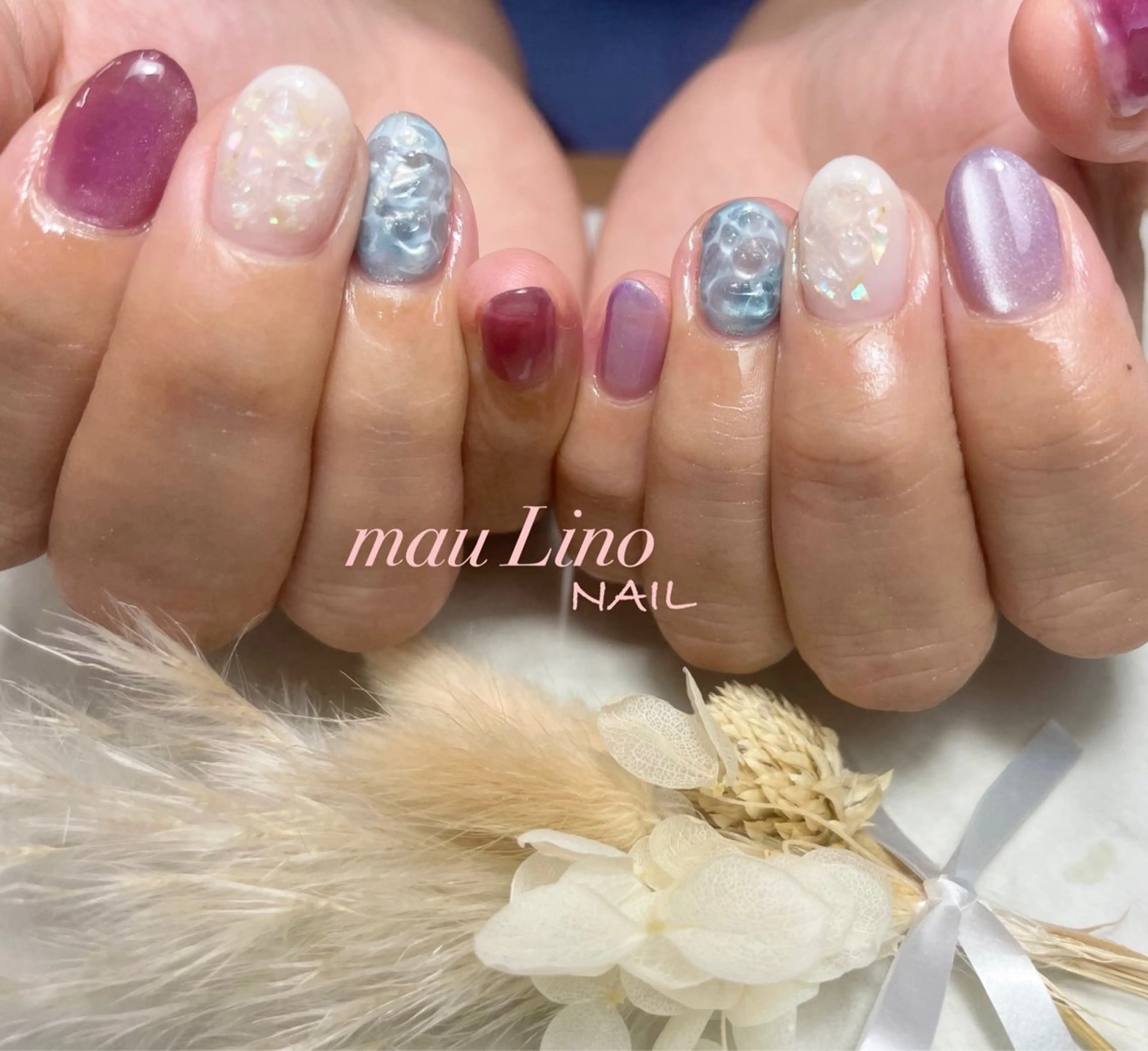 ネイル ハンドネイル mau Lino NAIL所属・GELo nail~#19~のネイルデザイン