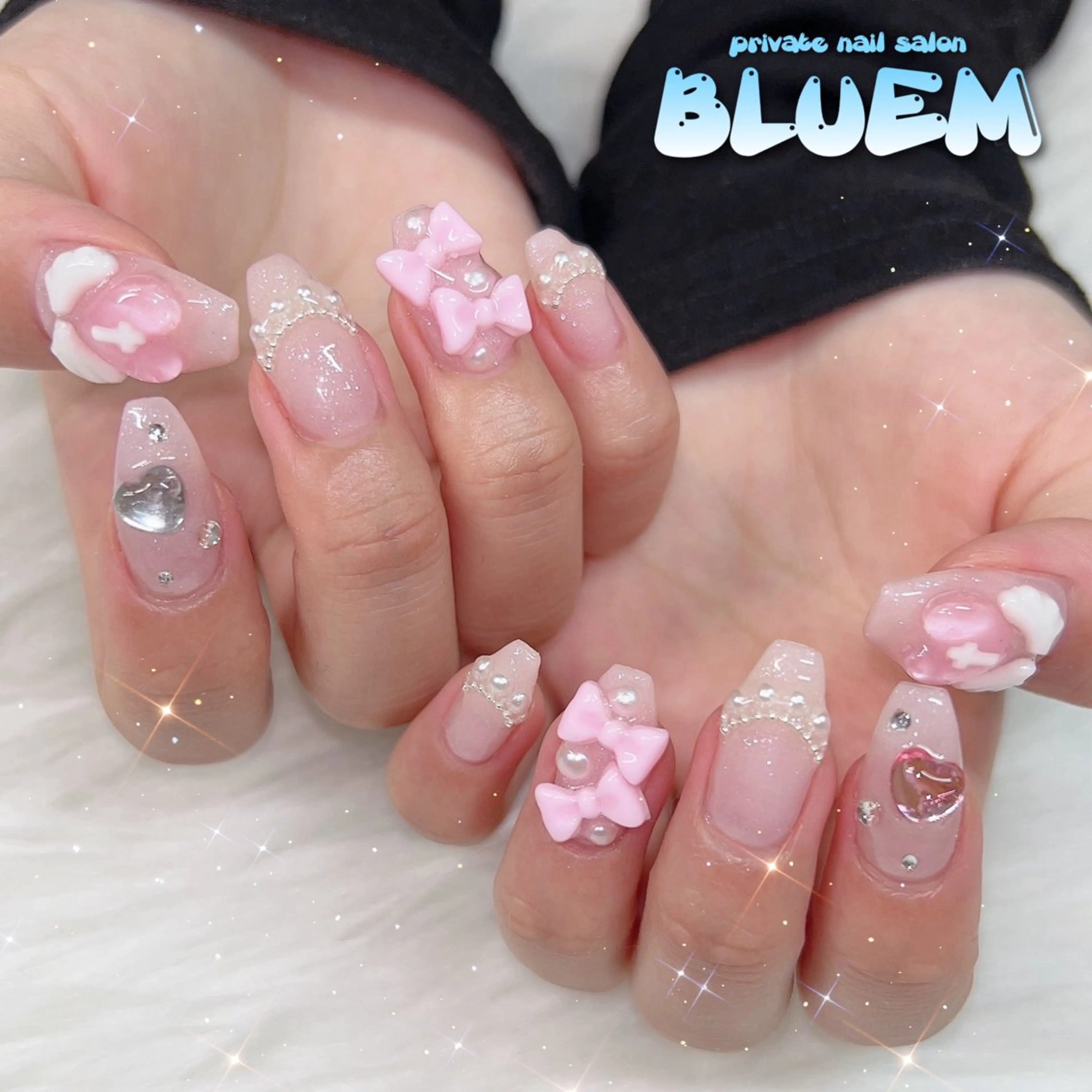 ネイル ハンドネイル BLUEM なな🐶のネイルデザイン