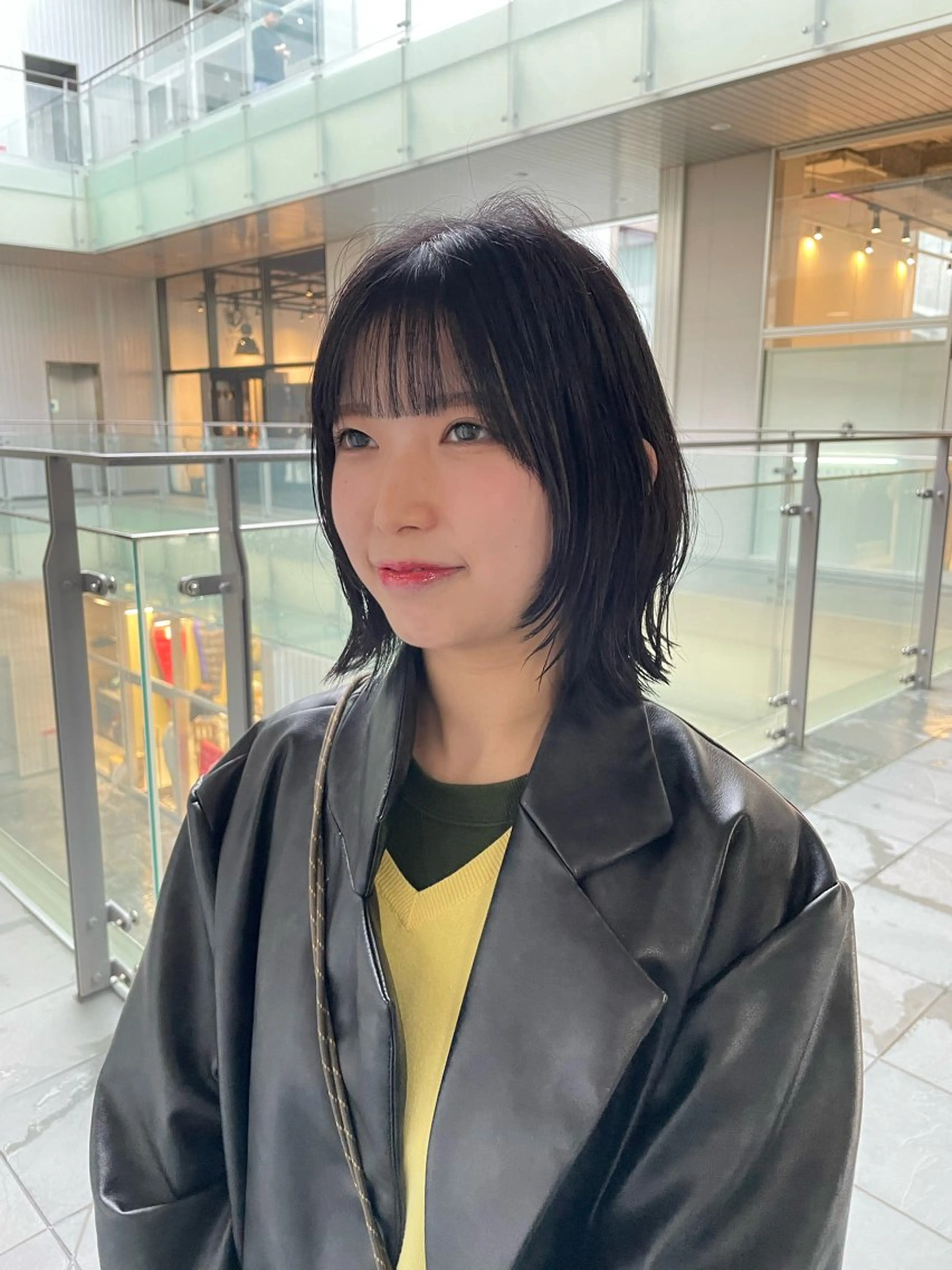ミディアム カット ヘアカラー トリートメント 不破一輝/栄/矢場町 ボブ/レイヤー/艶髪のヘアスタイル