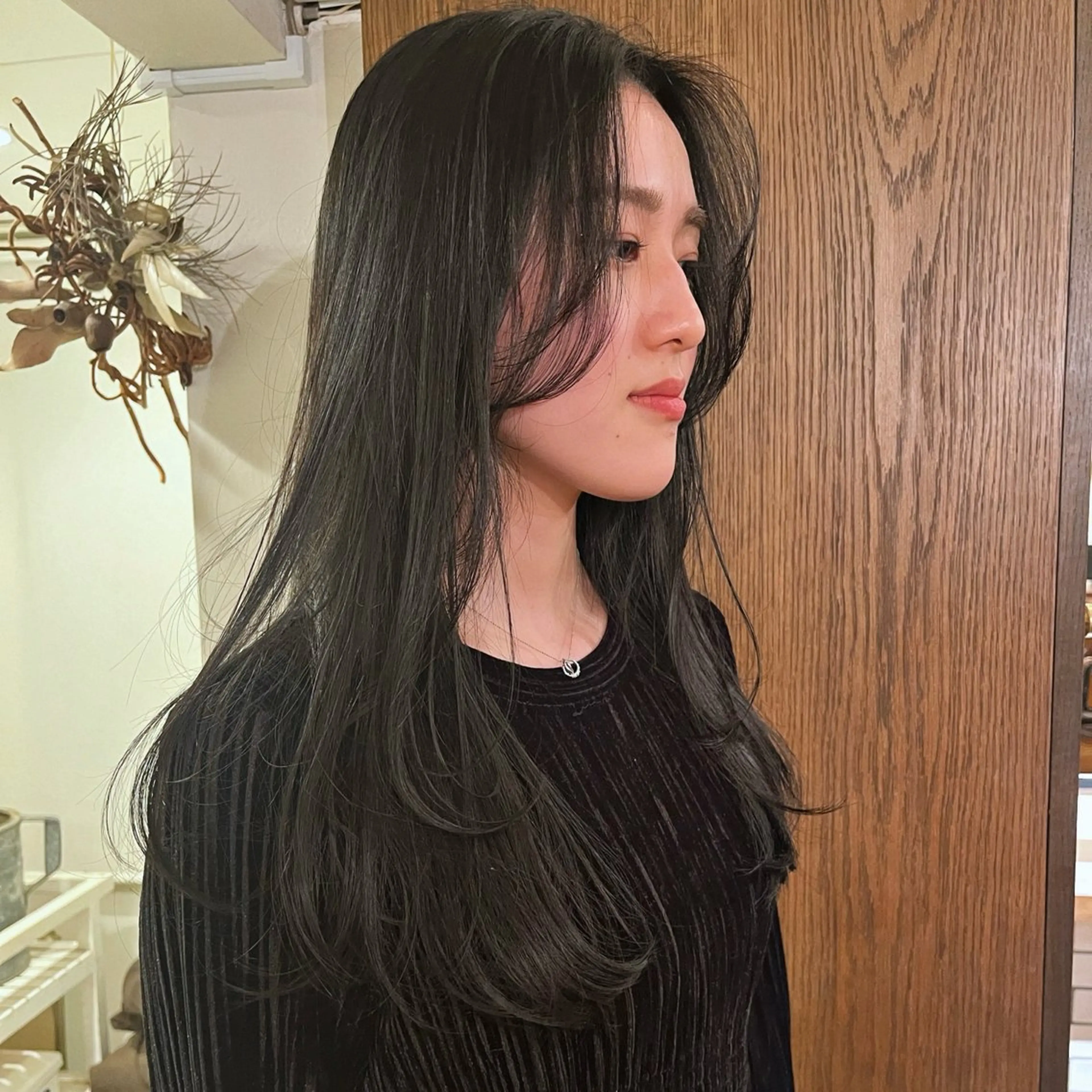 ロング カラー 透明感カラー 顔周りカット レイヤーカット 🌿ショートヘア 🌿conatsuのヘアスタイル