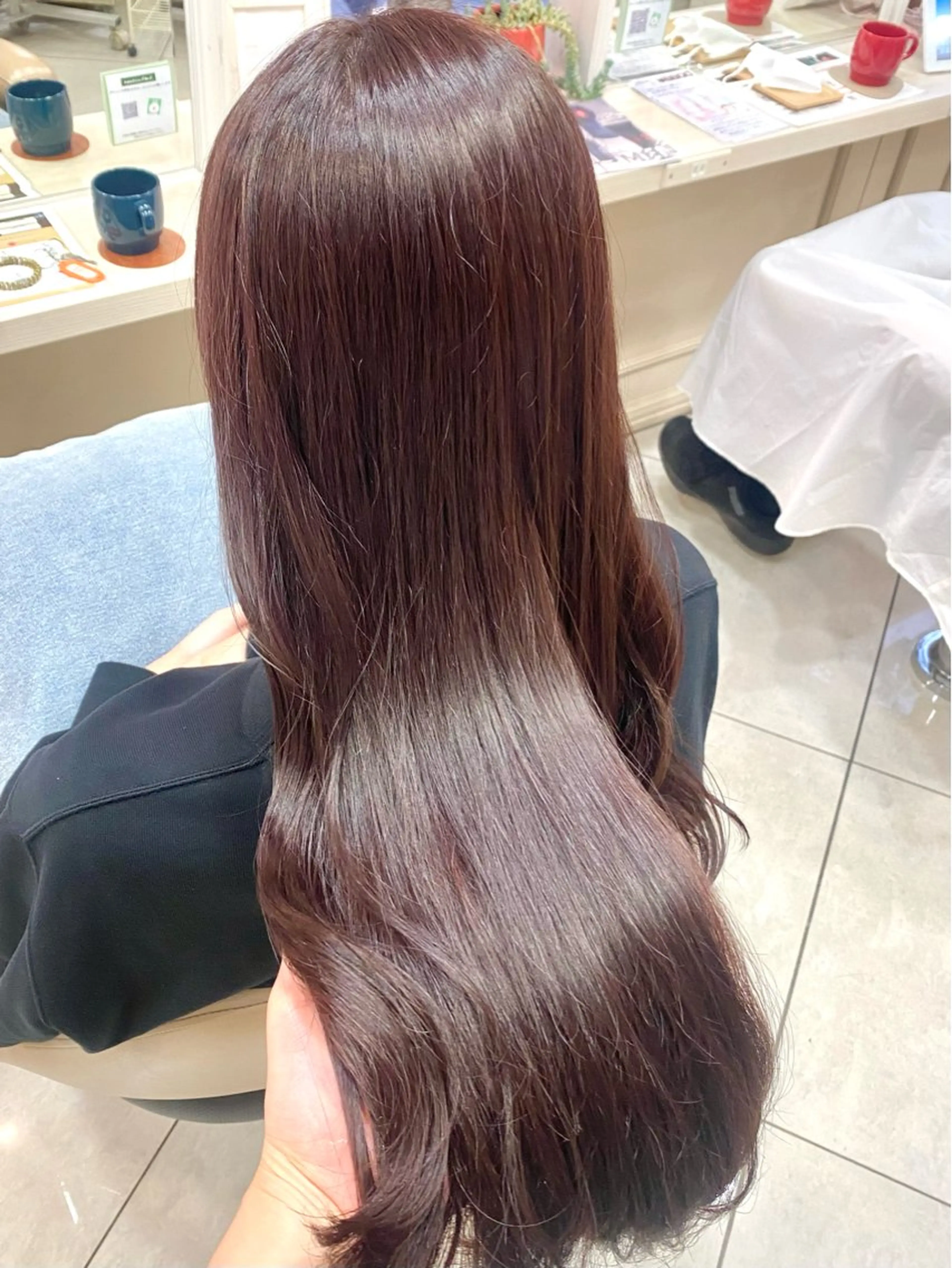 カラー 横浜パーマアレンジ 🌼スズキ　リョウカのヘアスタイル