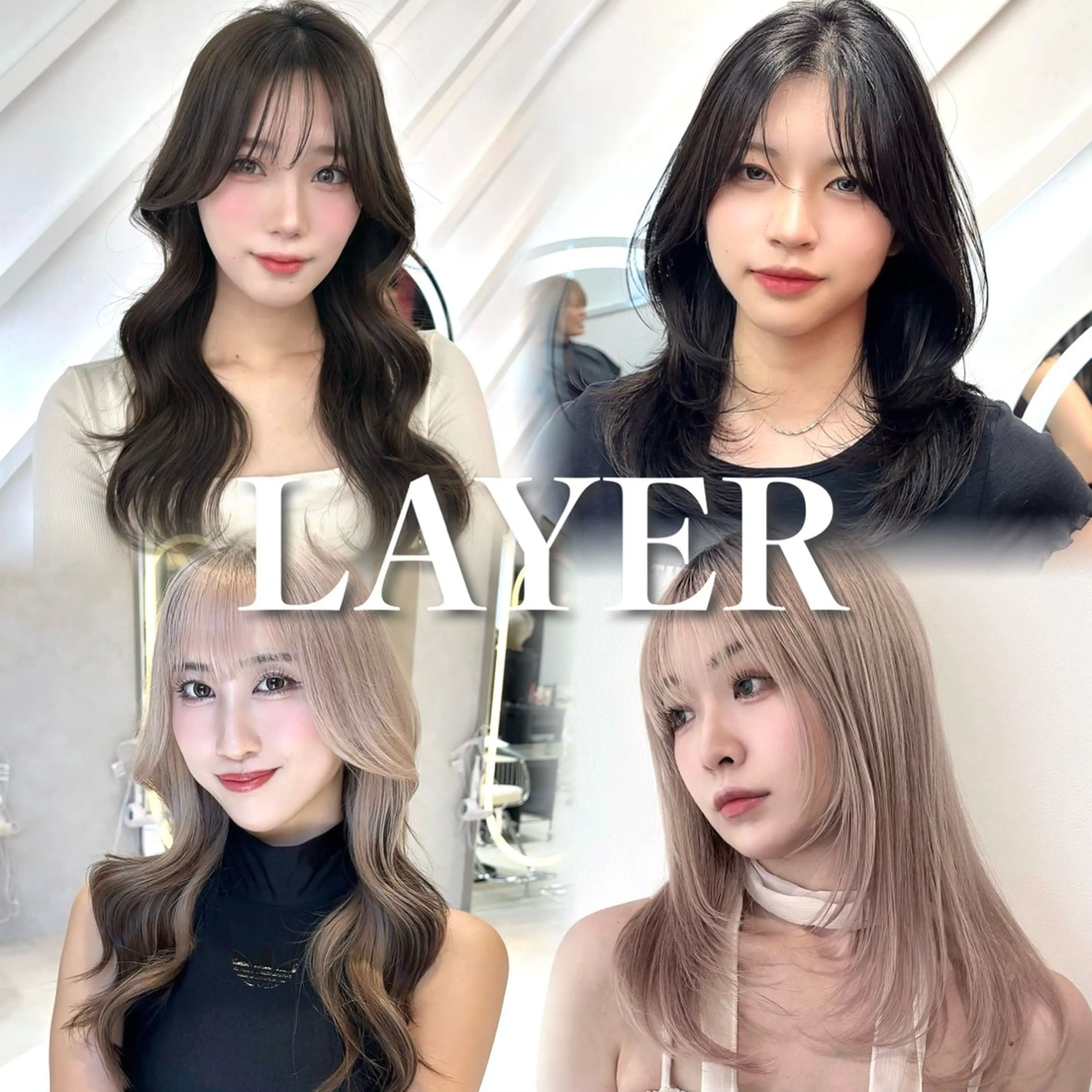 ロング カラー カット ヘアカラー トリートメント 原宿/ボブ/髪質改善 /韓国レイヤー/優希のヘアスタイル