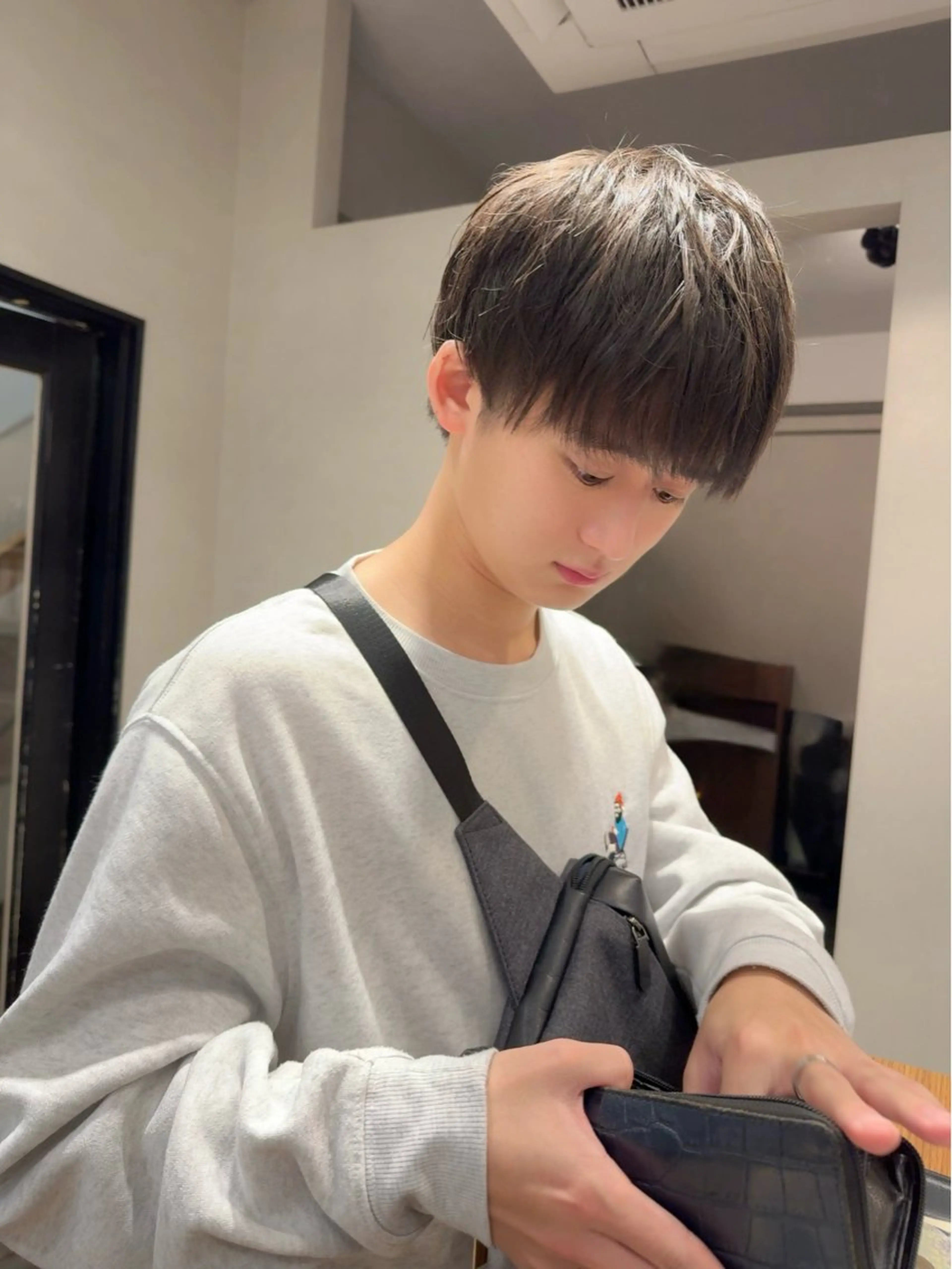 メンズ カット 門野 優羽のヘアスタイル