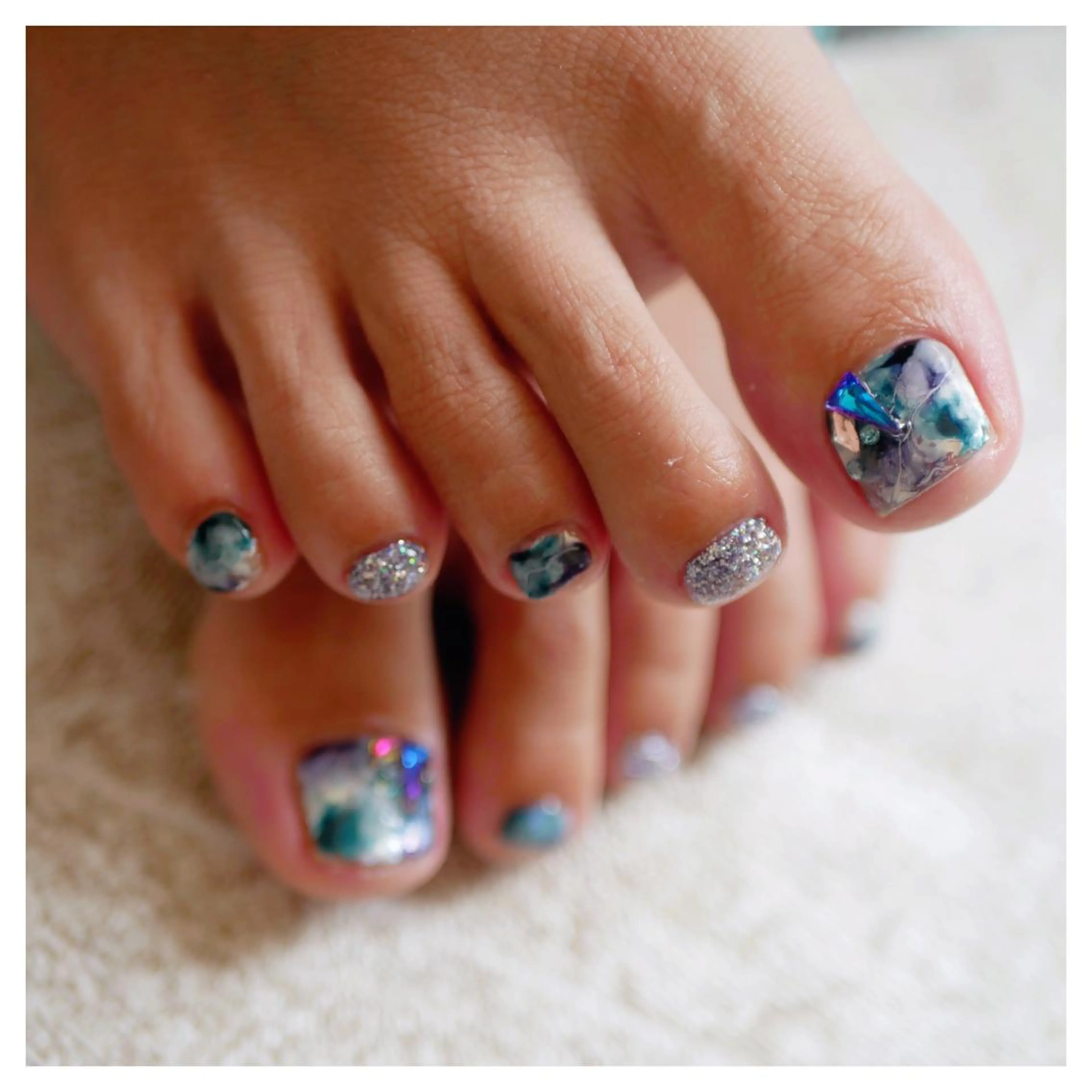 ネイル キラキラネイル Nail salon Rilaのネイルデザイン