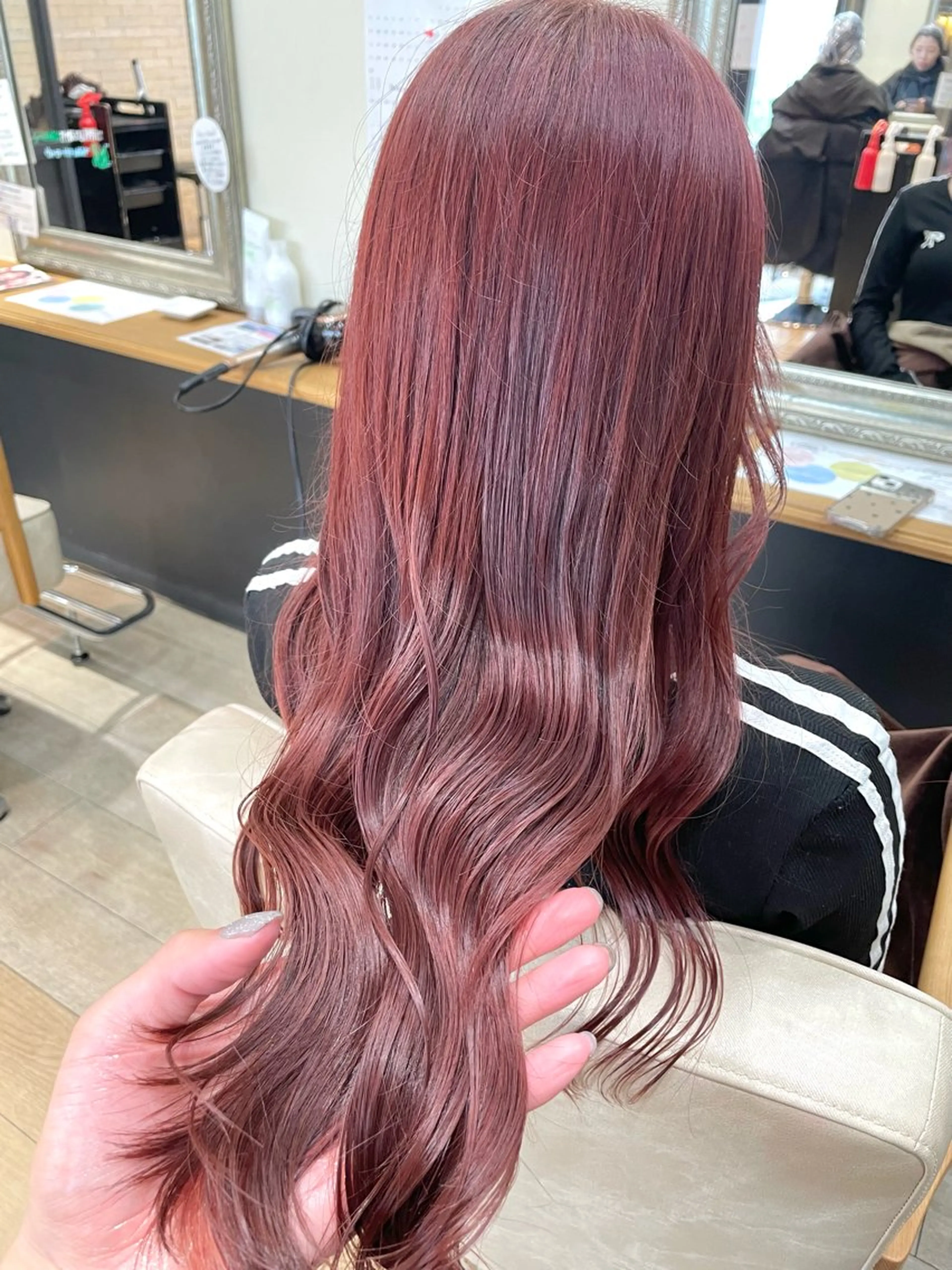 ロング 亀川蓮 Agu hairのヘアスタイル