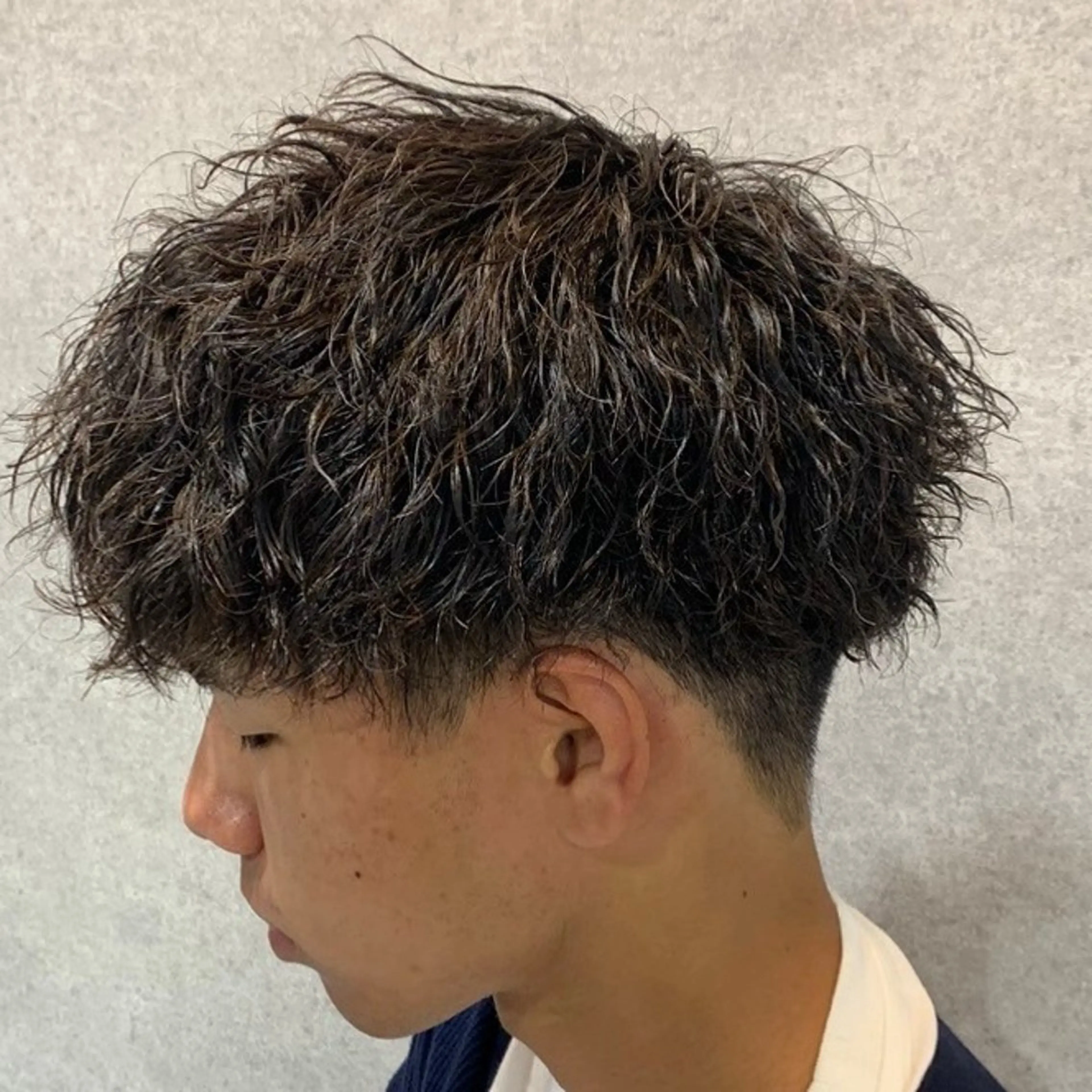 ショート カット パーマ パーマ指名率No1 メンズ特化ケイトのヘアスタイル