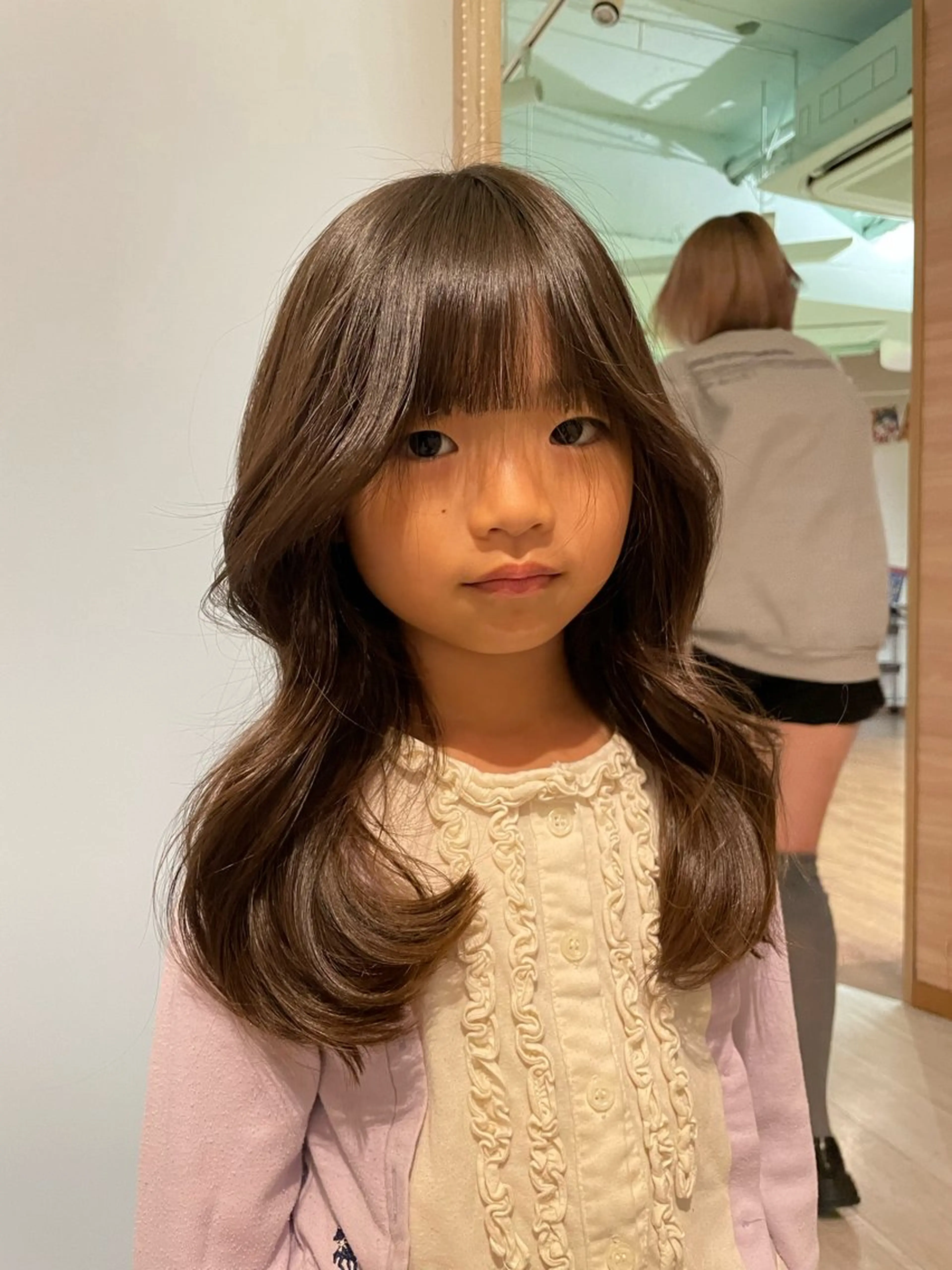 ロング キッズ 髪質改善・小顔カット 🌺tsugumiのヘアスタイル