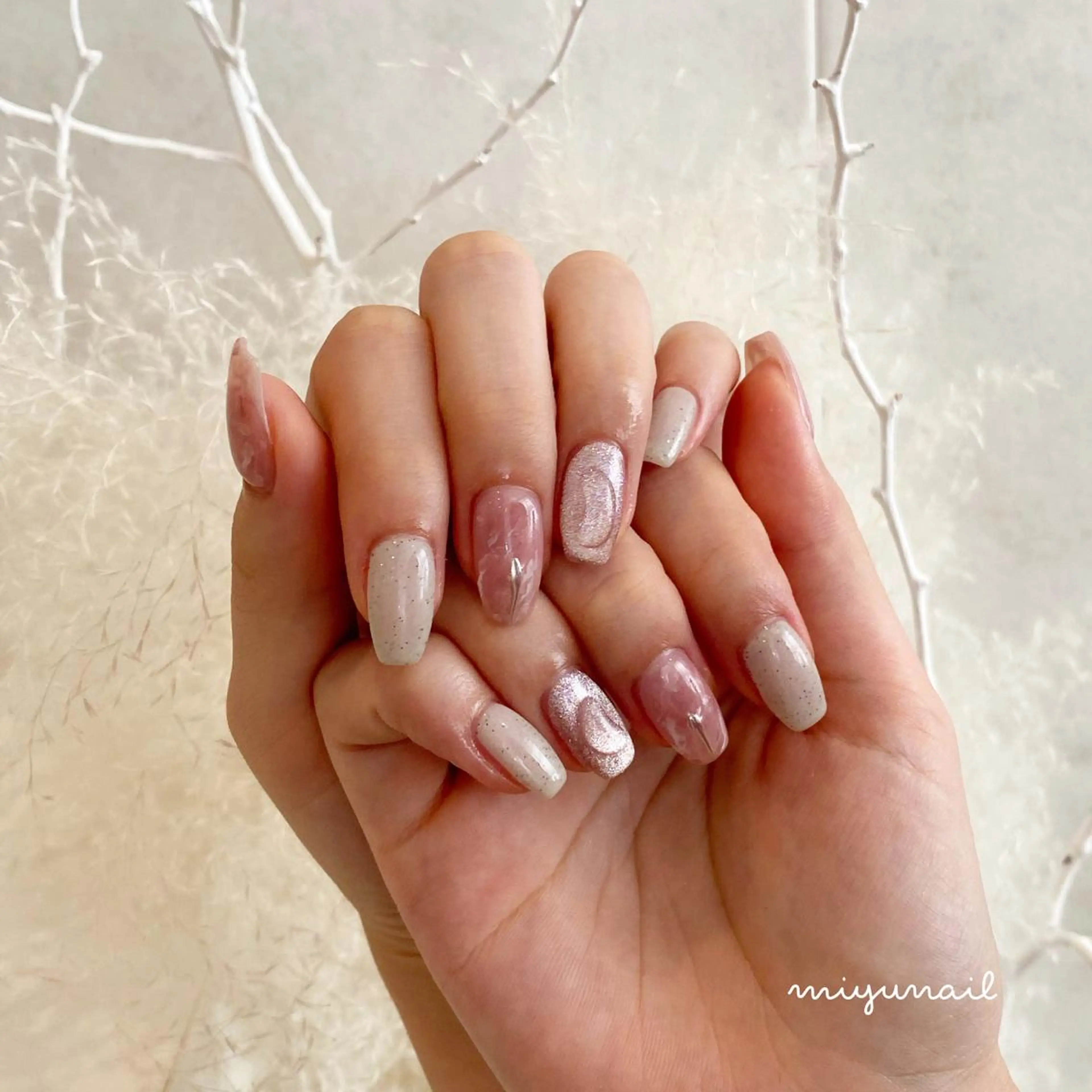 ネイル ハンドネイル oreo salon miyu 池袋のネイルデザイン