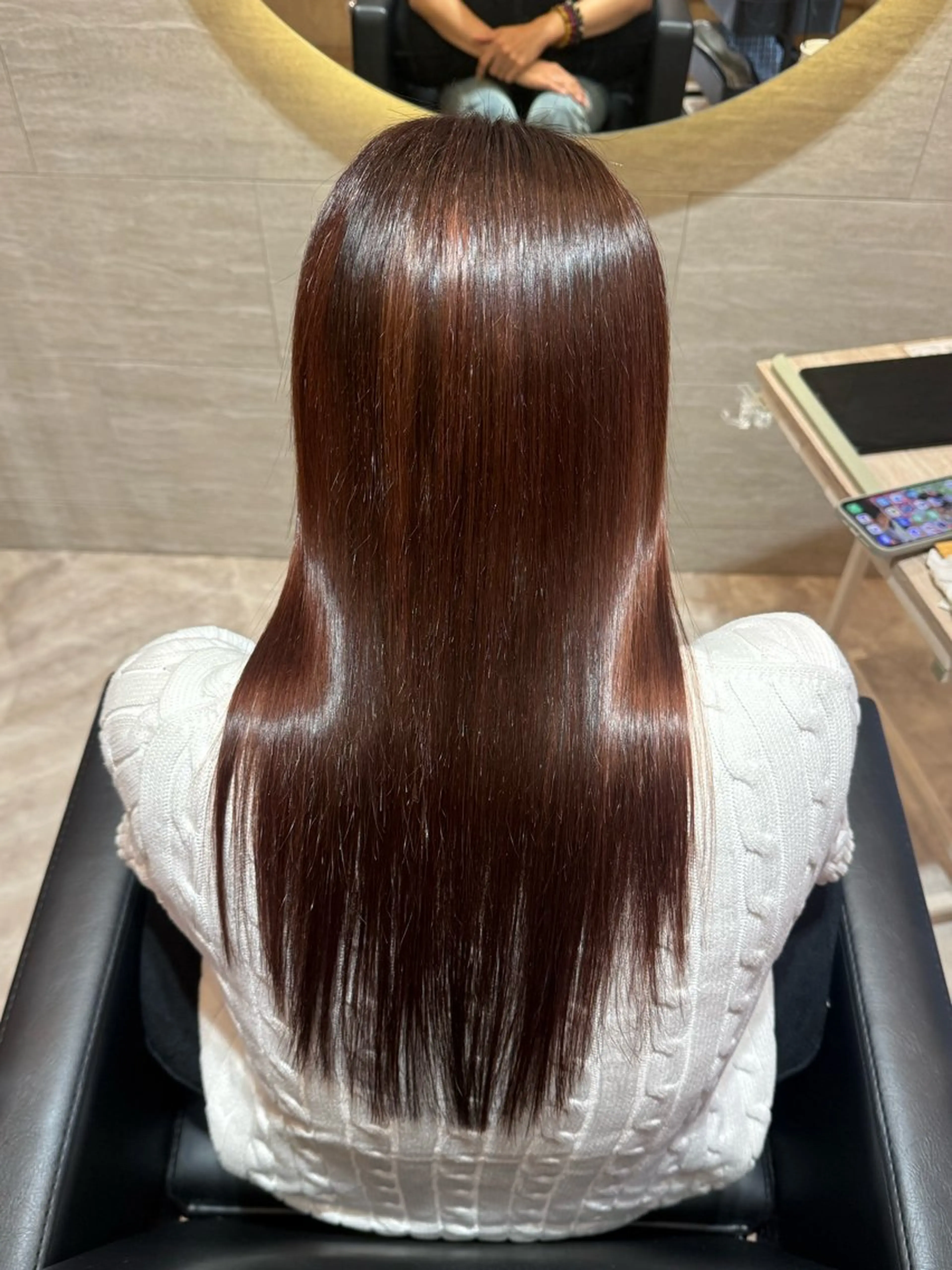 ロング 髪質改善 カット ヘアカラー トリートメント tuuli甘木 Misakiのヘアスタイル