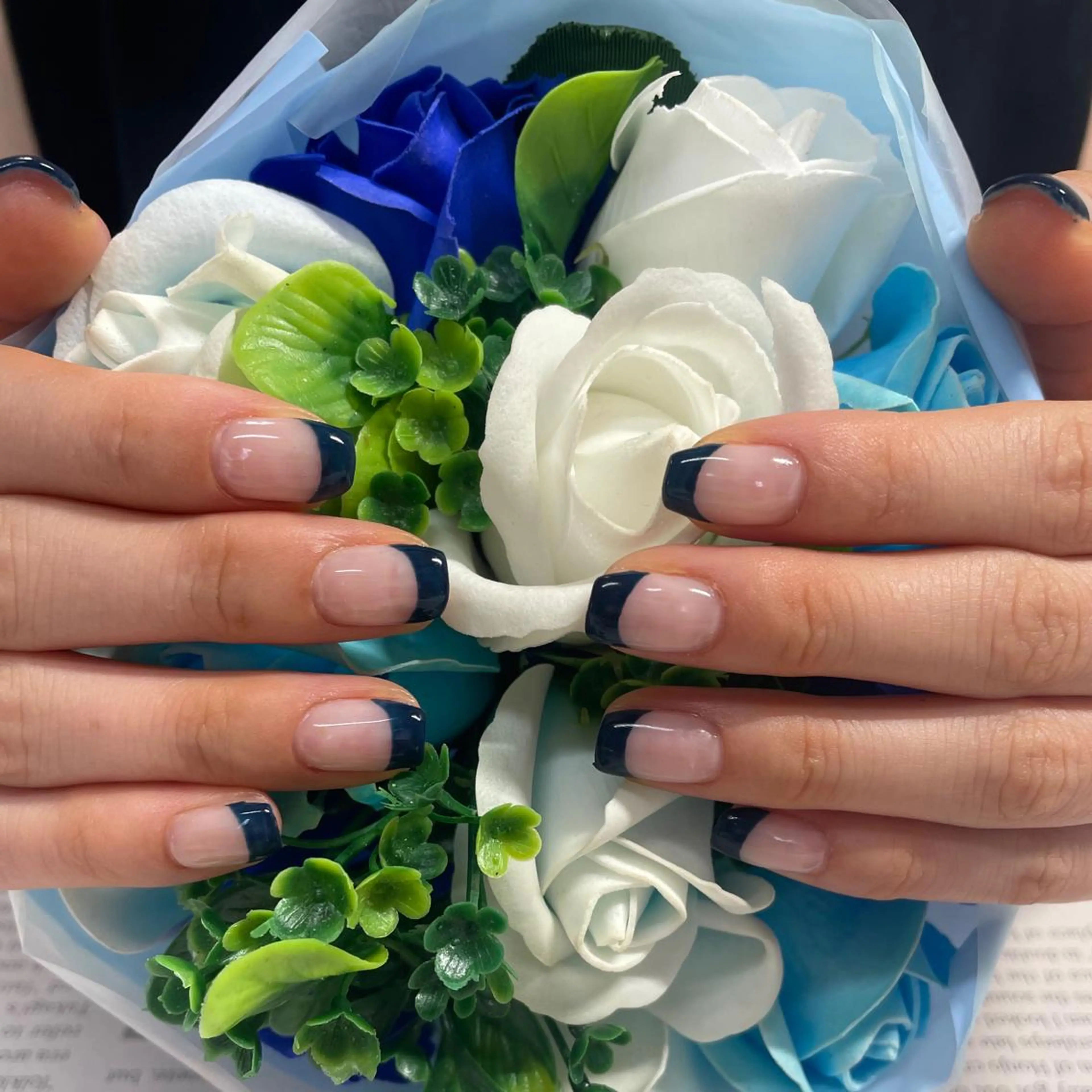 ネイル フレンチネイル 奥園 良恵のネイルデザイン