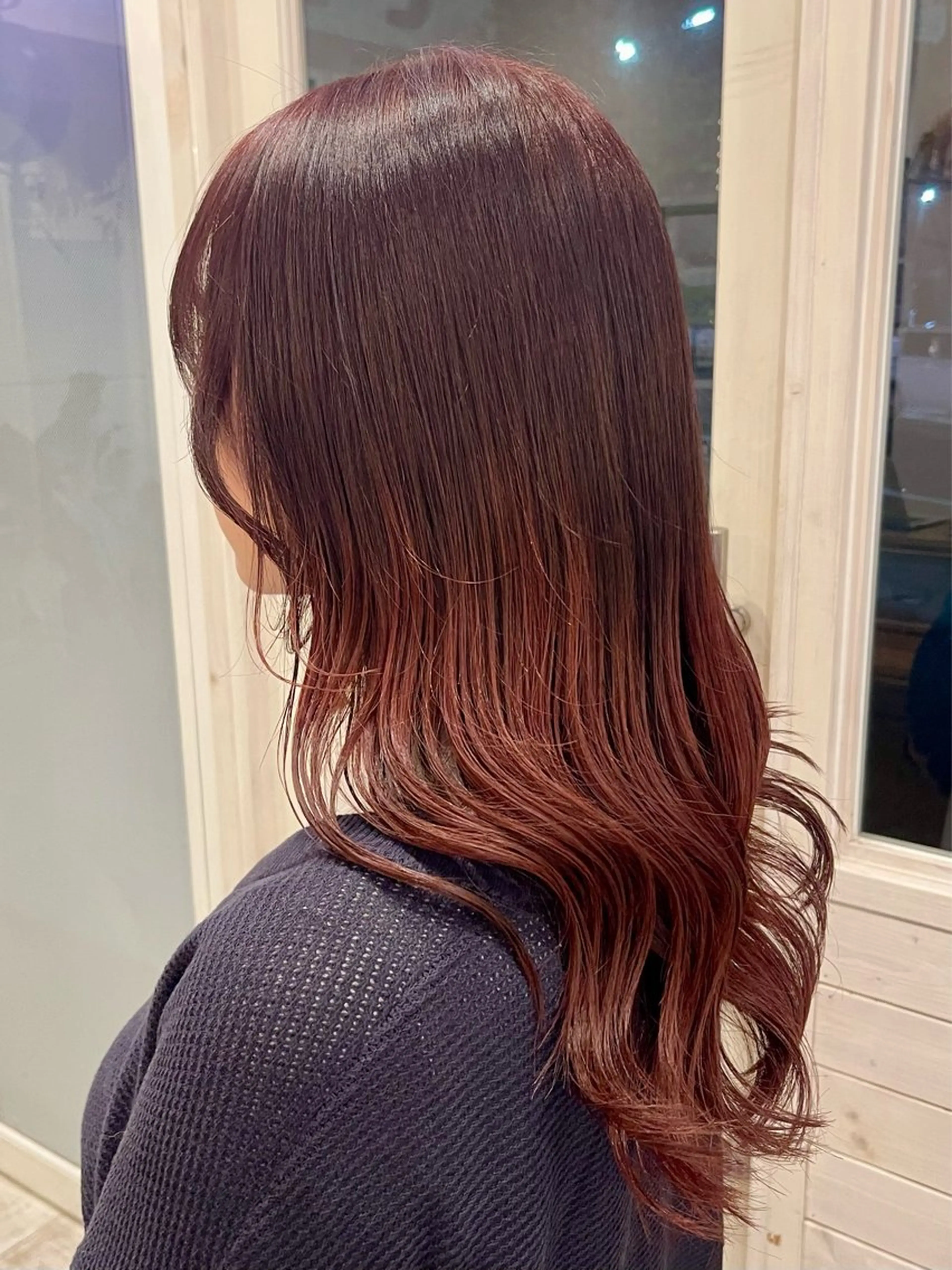 ロング カット ヘアカラー トリートメント 🍭透明感カラー 志賀拓海🍬🌈のヘアスタイル