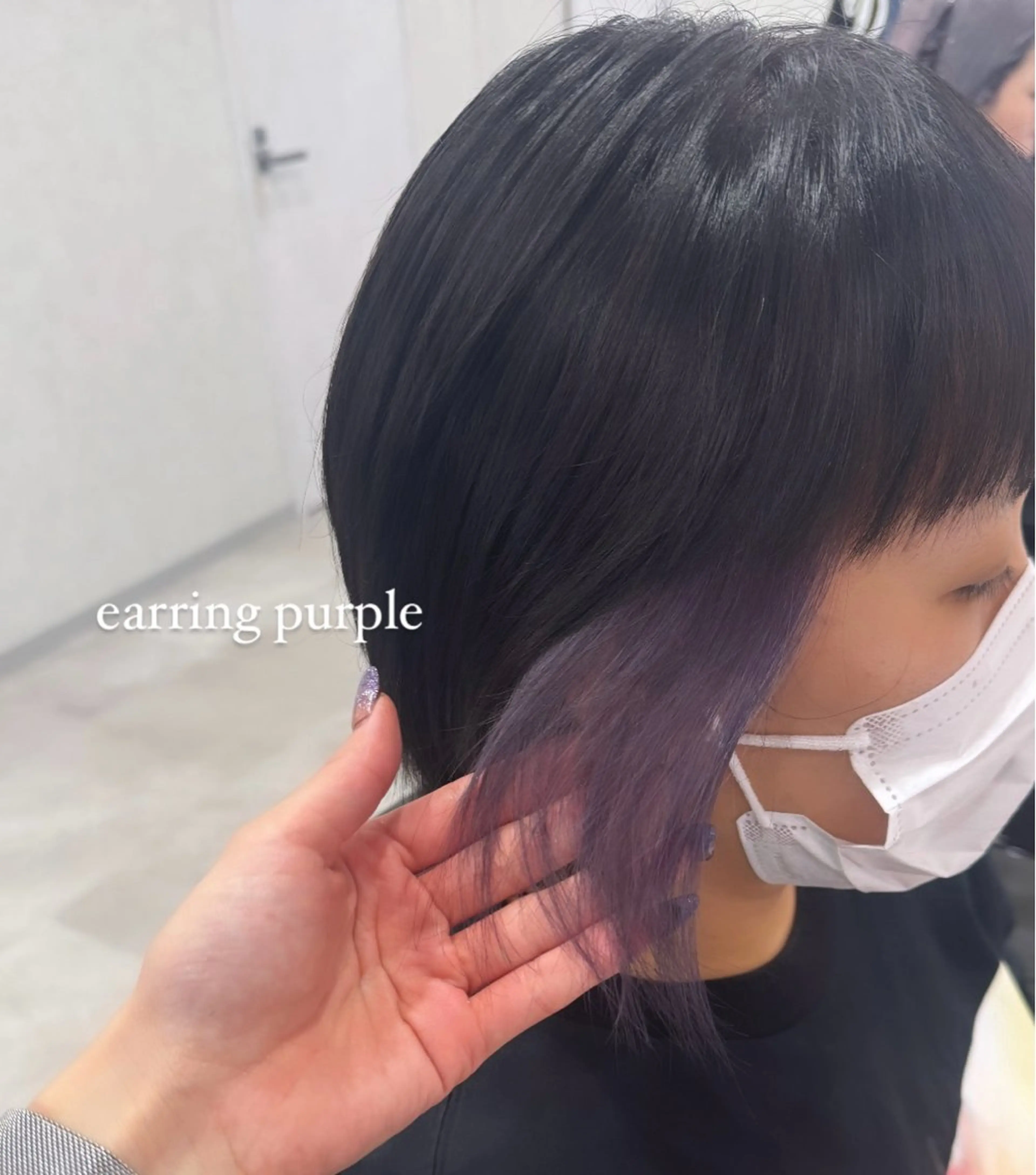 ミディアム カラー ヘアアレンジ ヘアカラー トリートメント 最新艶髪トレンド￤ ヘア￤miyu🐒♡のヘアスタイル