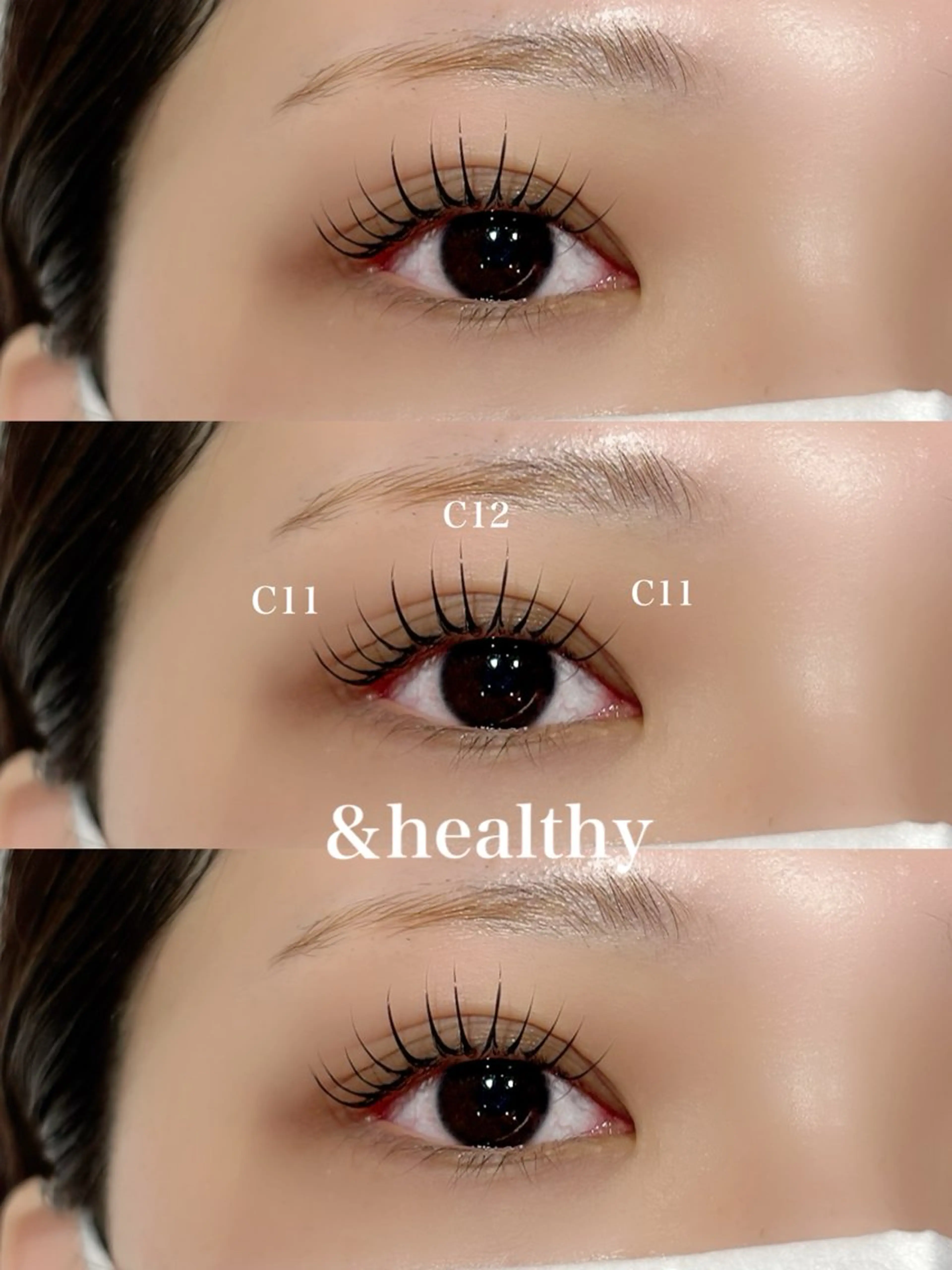 マツエク・マツパ マツエク hipahipa! MOEのマツエク・マツパデザイン