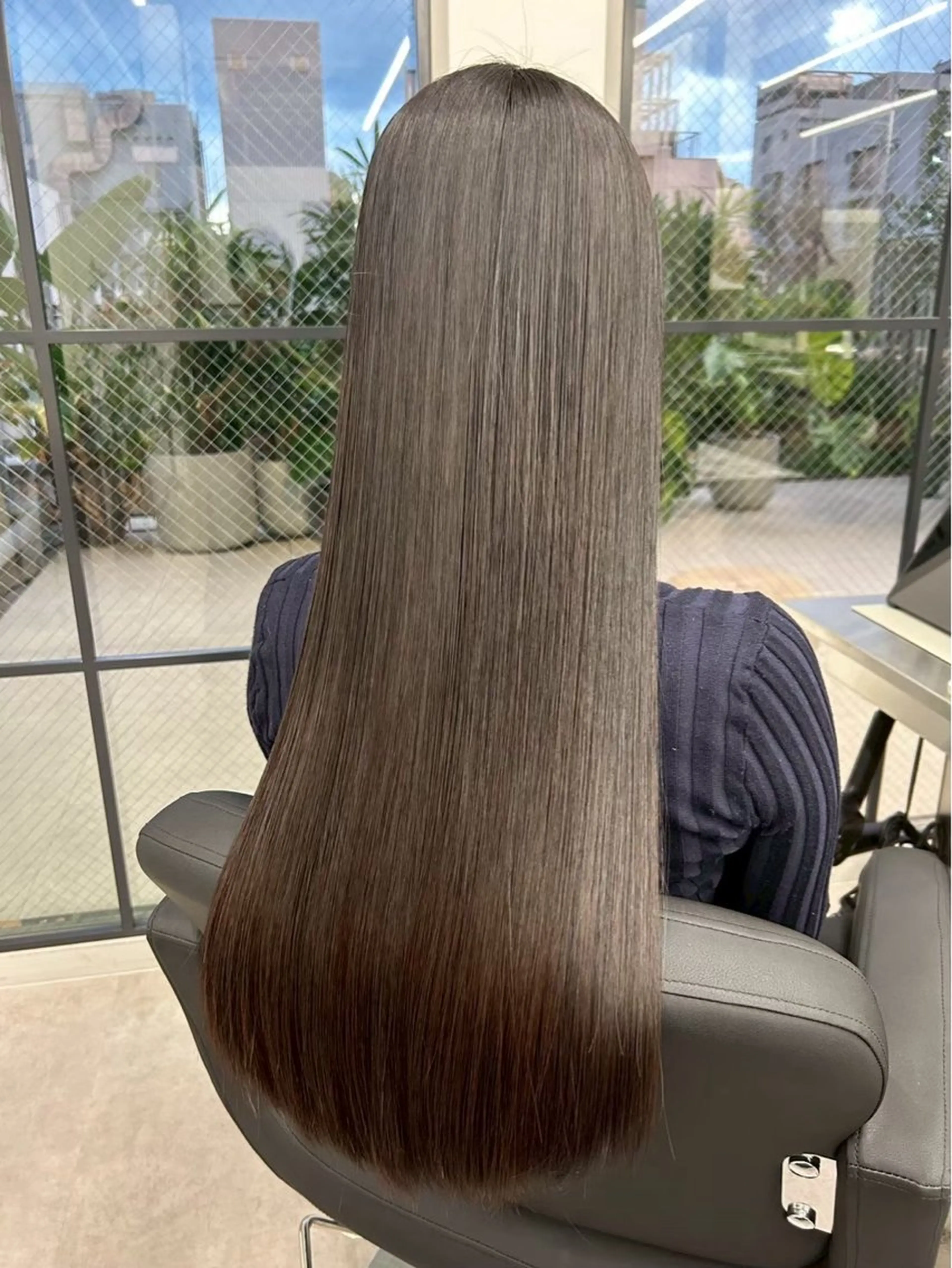 カラー 髪質改善 ヘアカラー トリートメント 透明感カラーWカラー ユウゴのヘアスタイル