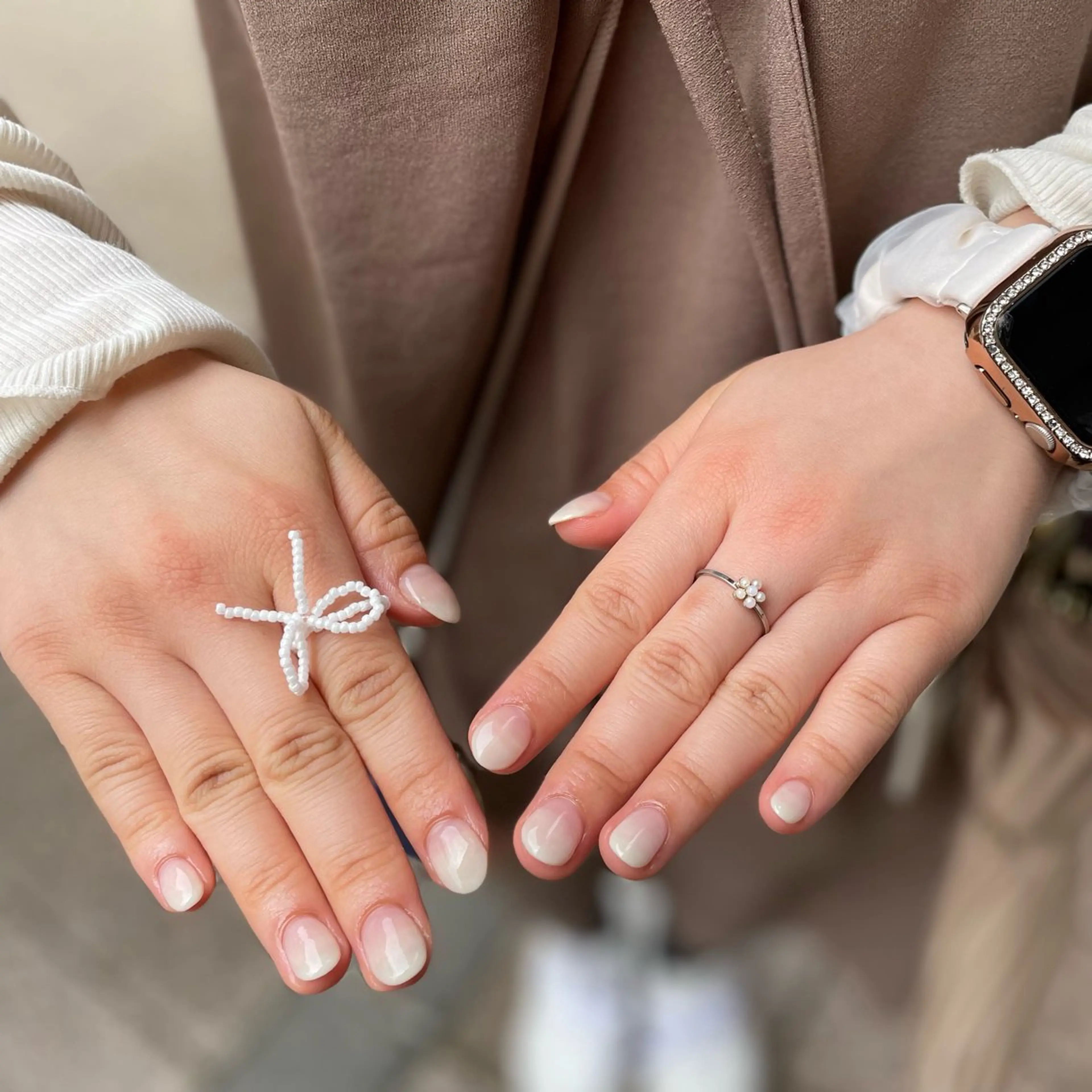 ネイル クリアネイル グラデーション Ricnail☾ ayanoのネイルデザイン