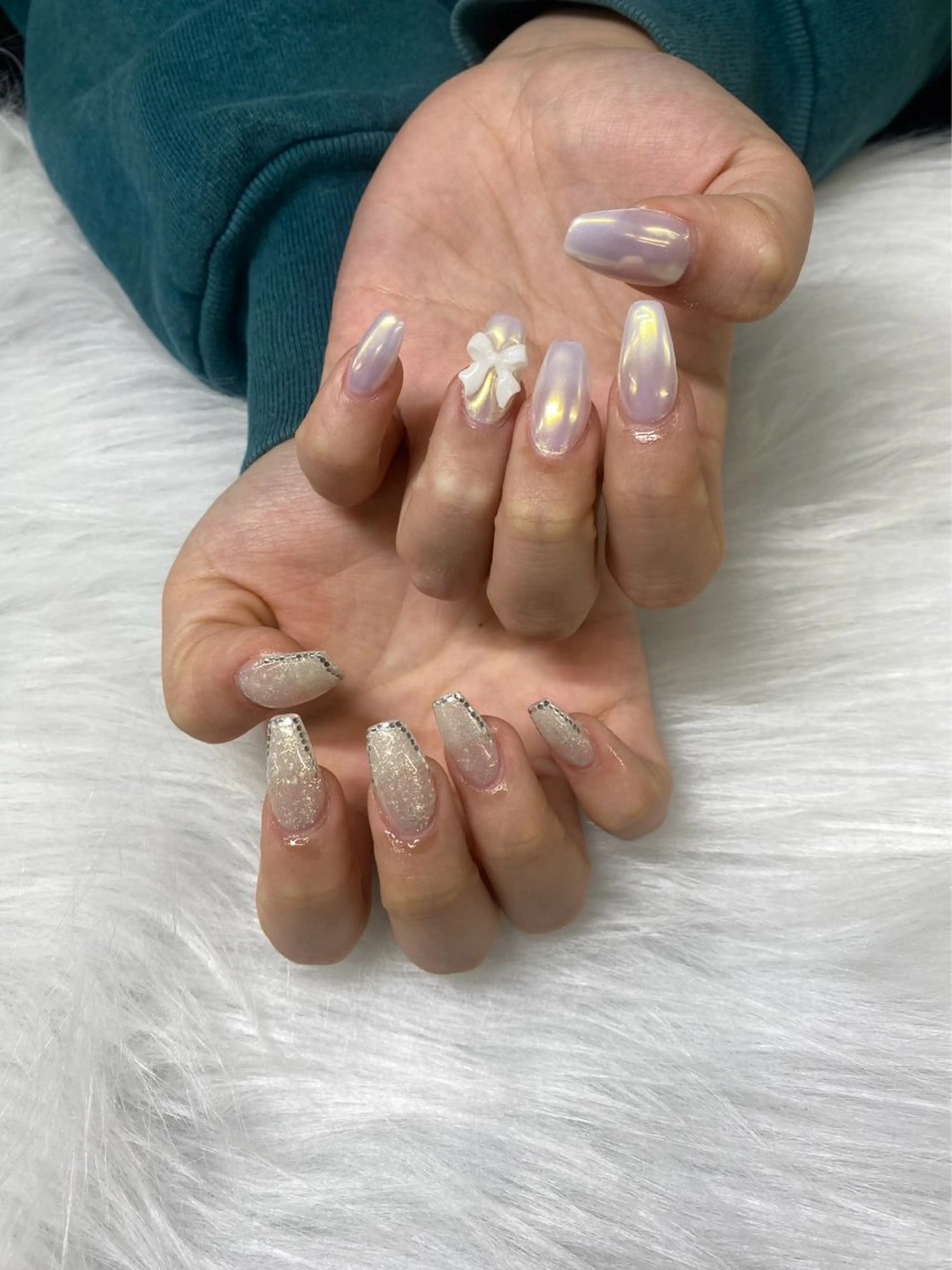 ネイル ハンドネイル フットネイル PEEKABOO京橋 EYE&NAILのマツエク・マツパデザイン