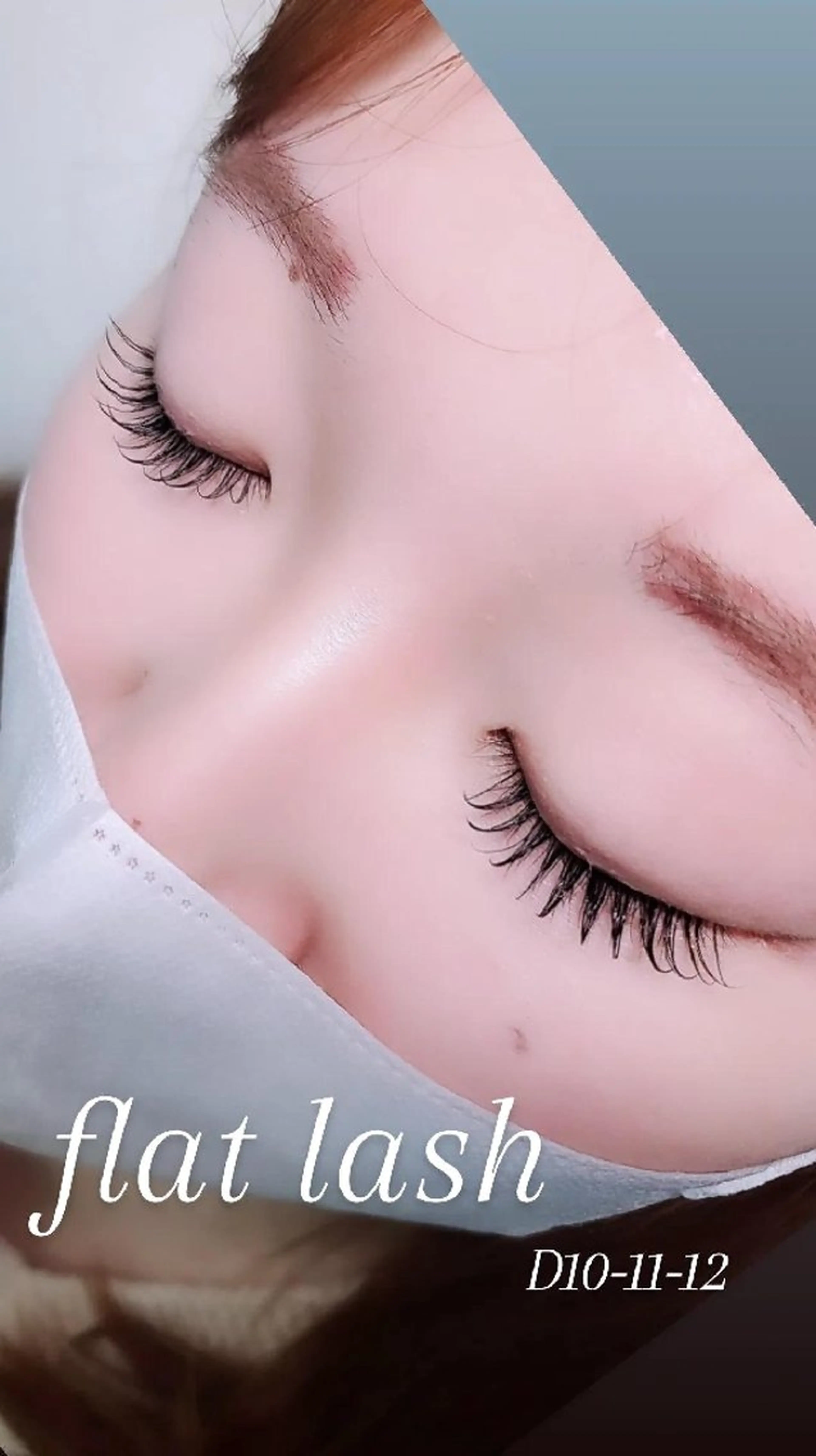 マツエク・マツパ フラットラッシュ マツエク eyelashsalon   rocolush 所属・★Hoshino★ 新宿西口 ·͜·🌟のマツエク・マツパデザイン