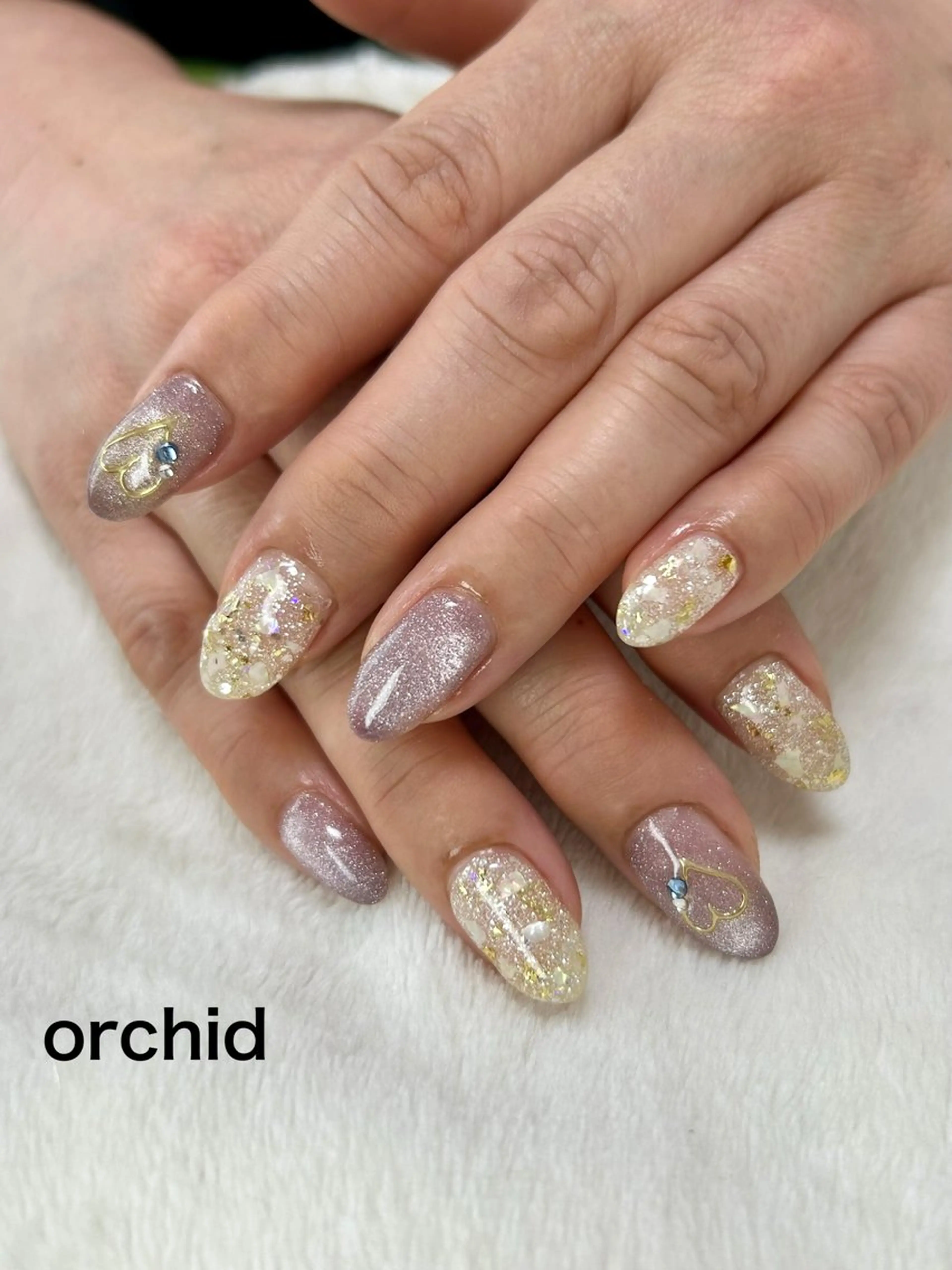 ネイル orchid ♡オーキッドのネイルデザイン