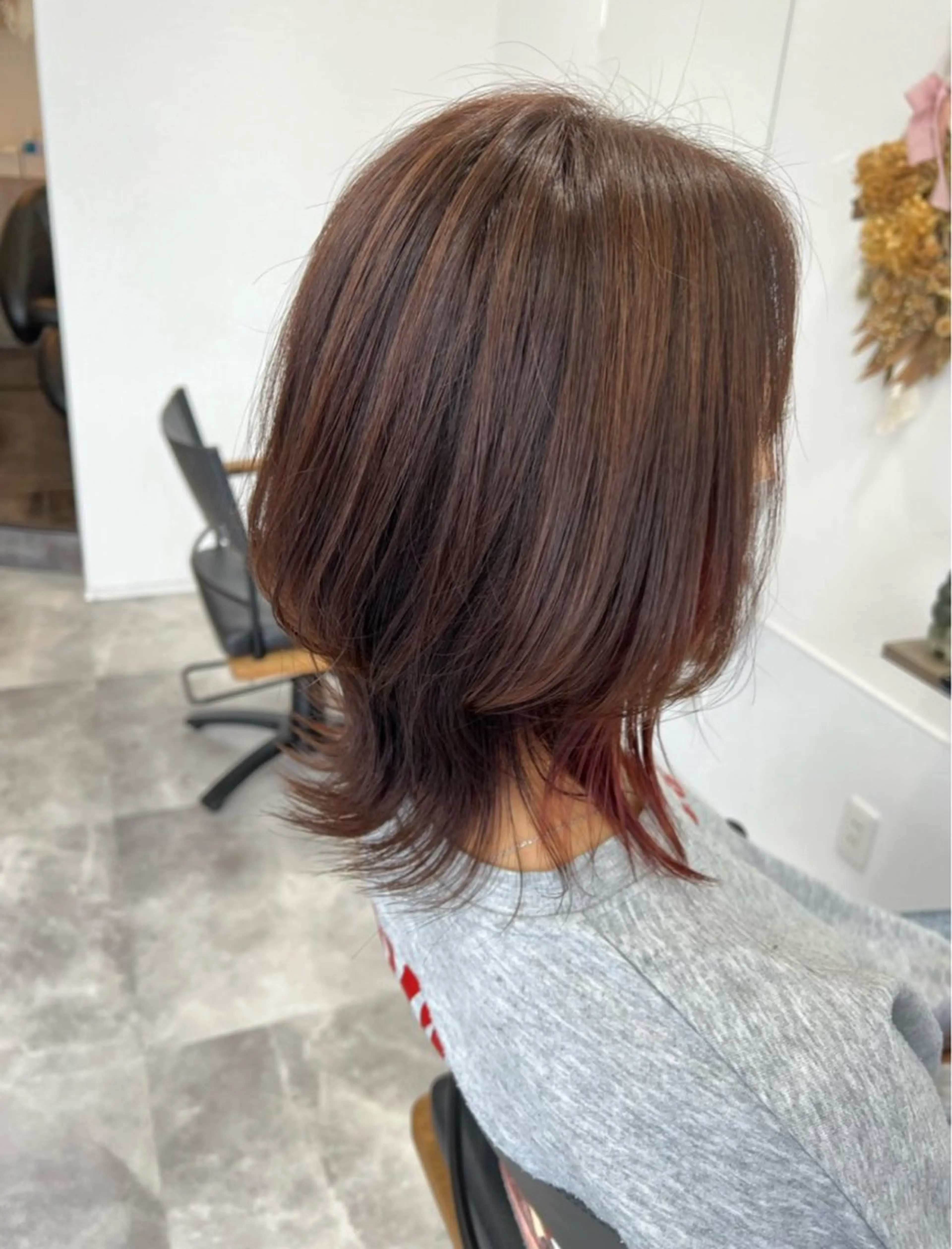 ミディアム 透明感/レイヤー💎 髪質改善/希美のヘアスタイル