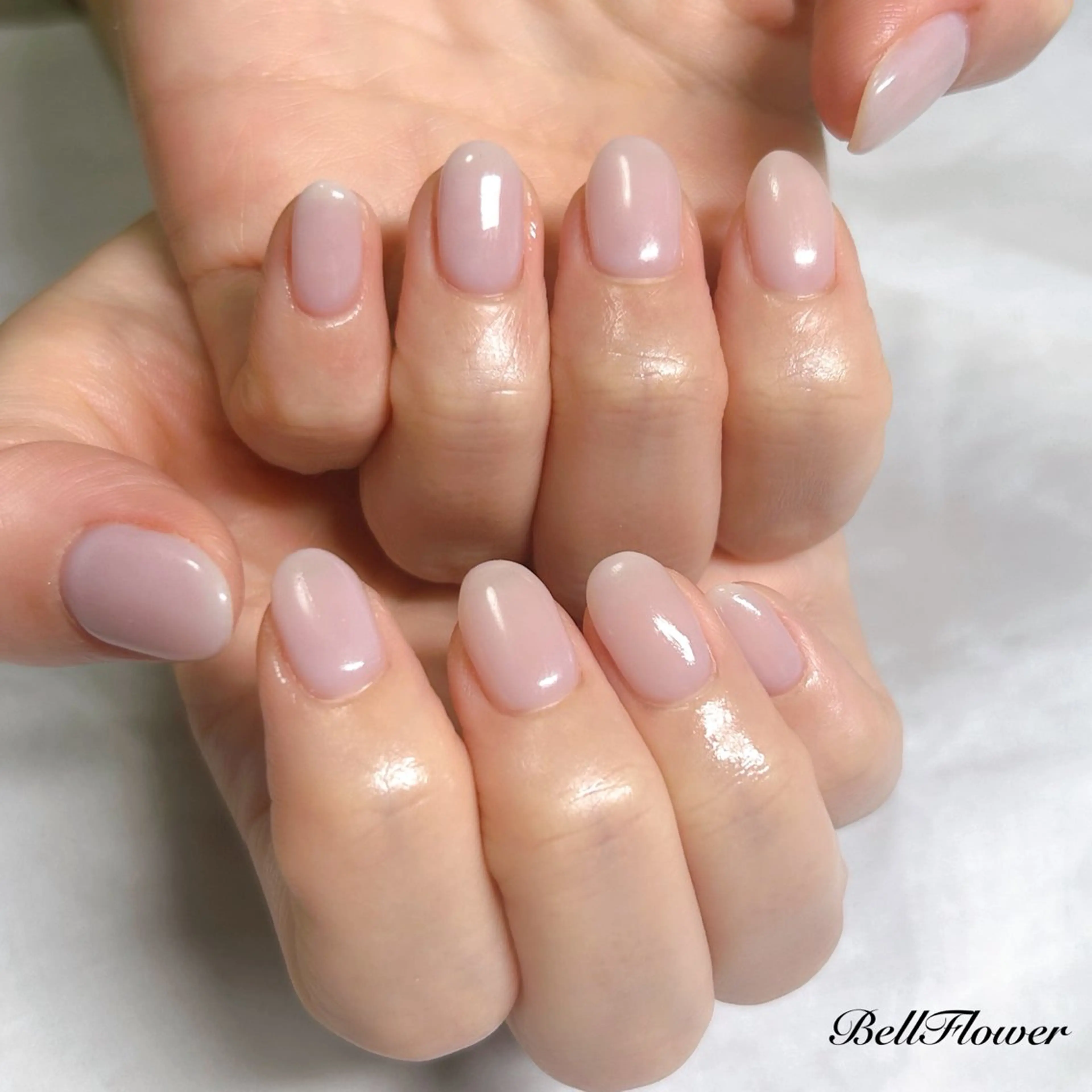 ネイル ハンドネイル Bell Flowerのネイルデザイン