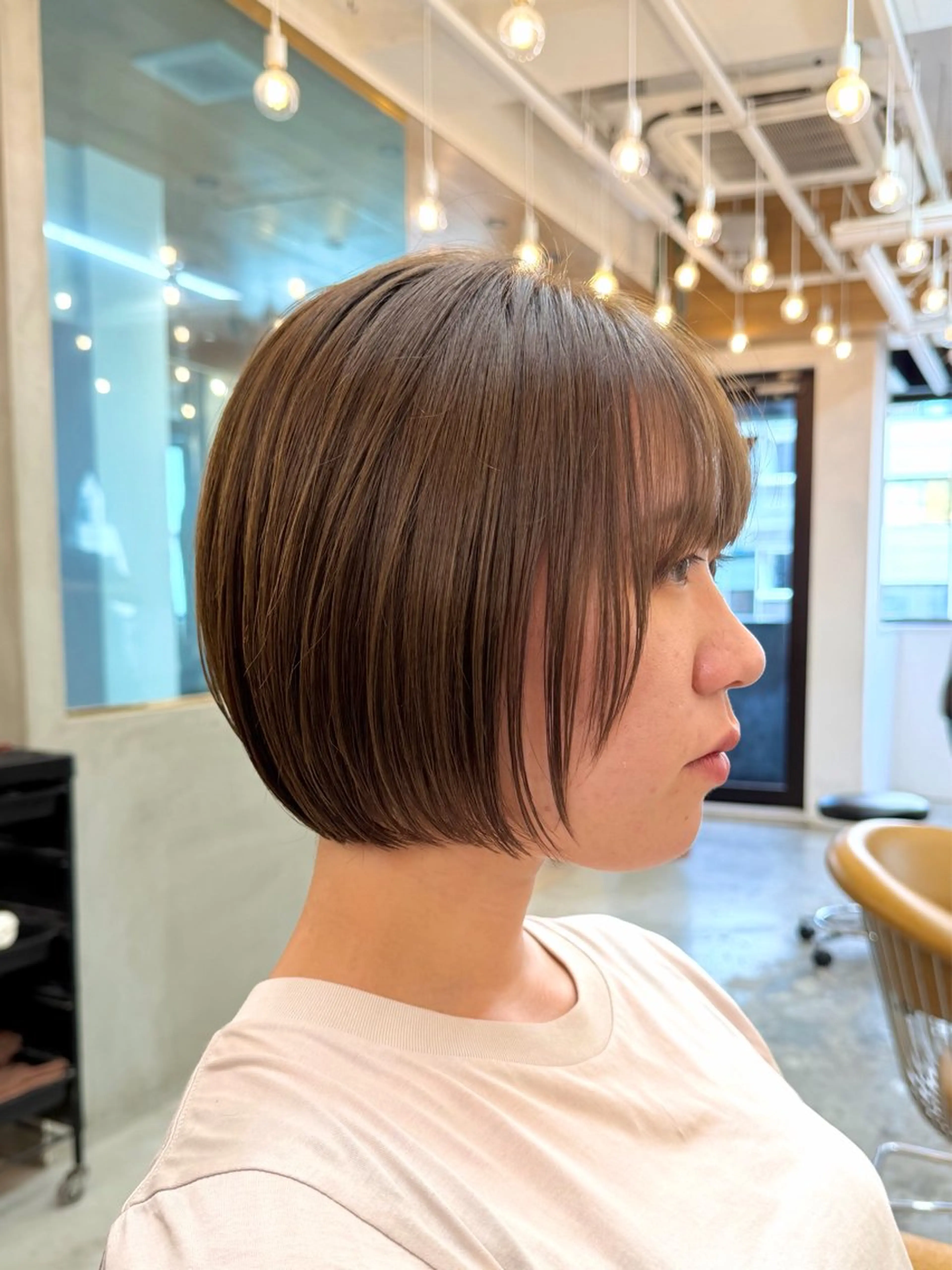 ショート カラー カット ヘアカラー トリートメント 縮毛/ショート/ボブ /ブリーチ❣️ともきのヘアスタイル