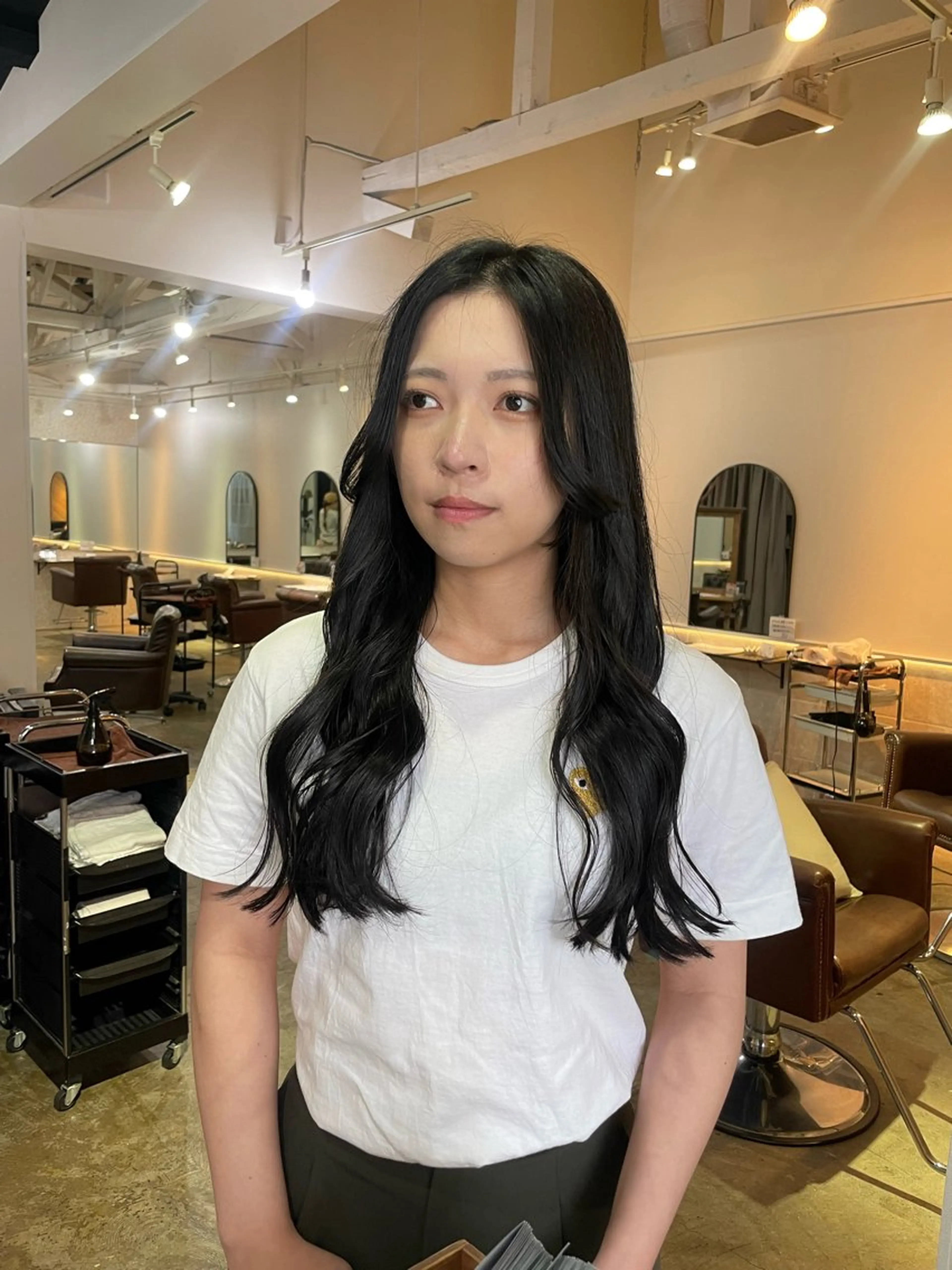 ロング 💛FERIAあべの 永川さやか💛のヘアスタイル