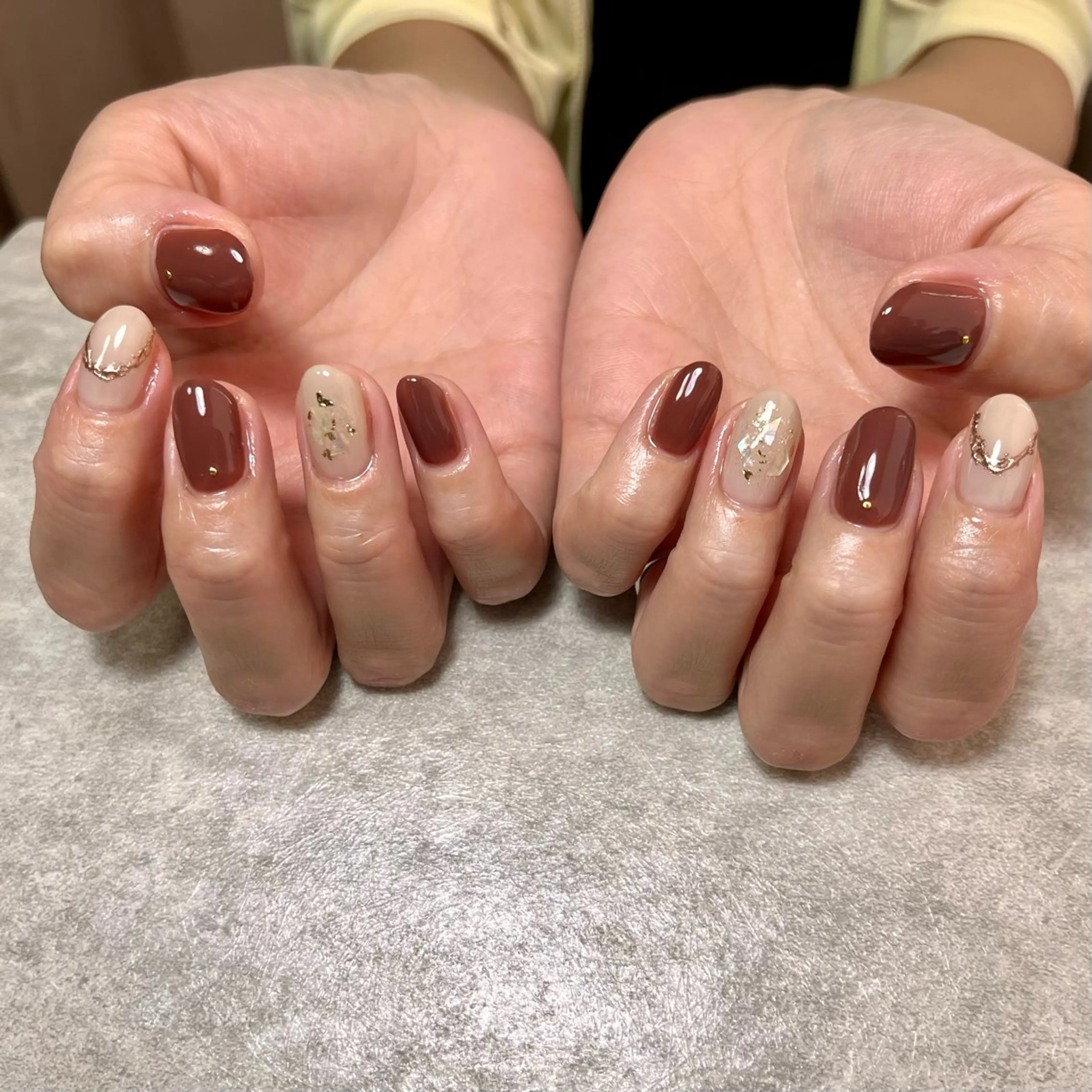 ネイル aune nail Ayakaのネイルデザイン